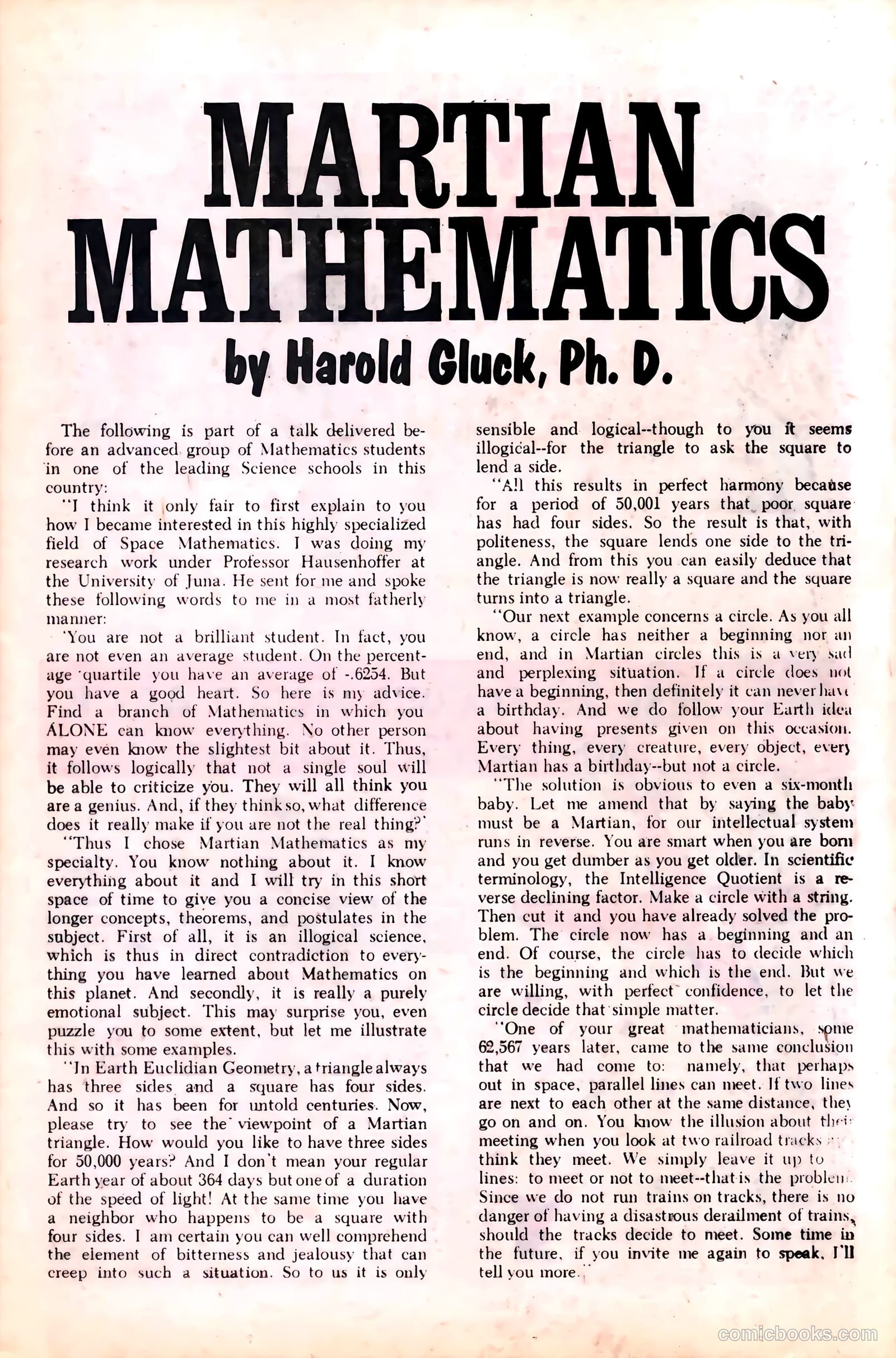 The Many Ghosts of Dr. Graves #3 (1967) — page 13 of 36