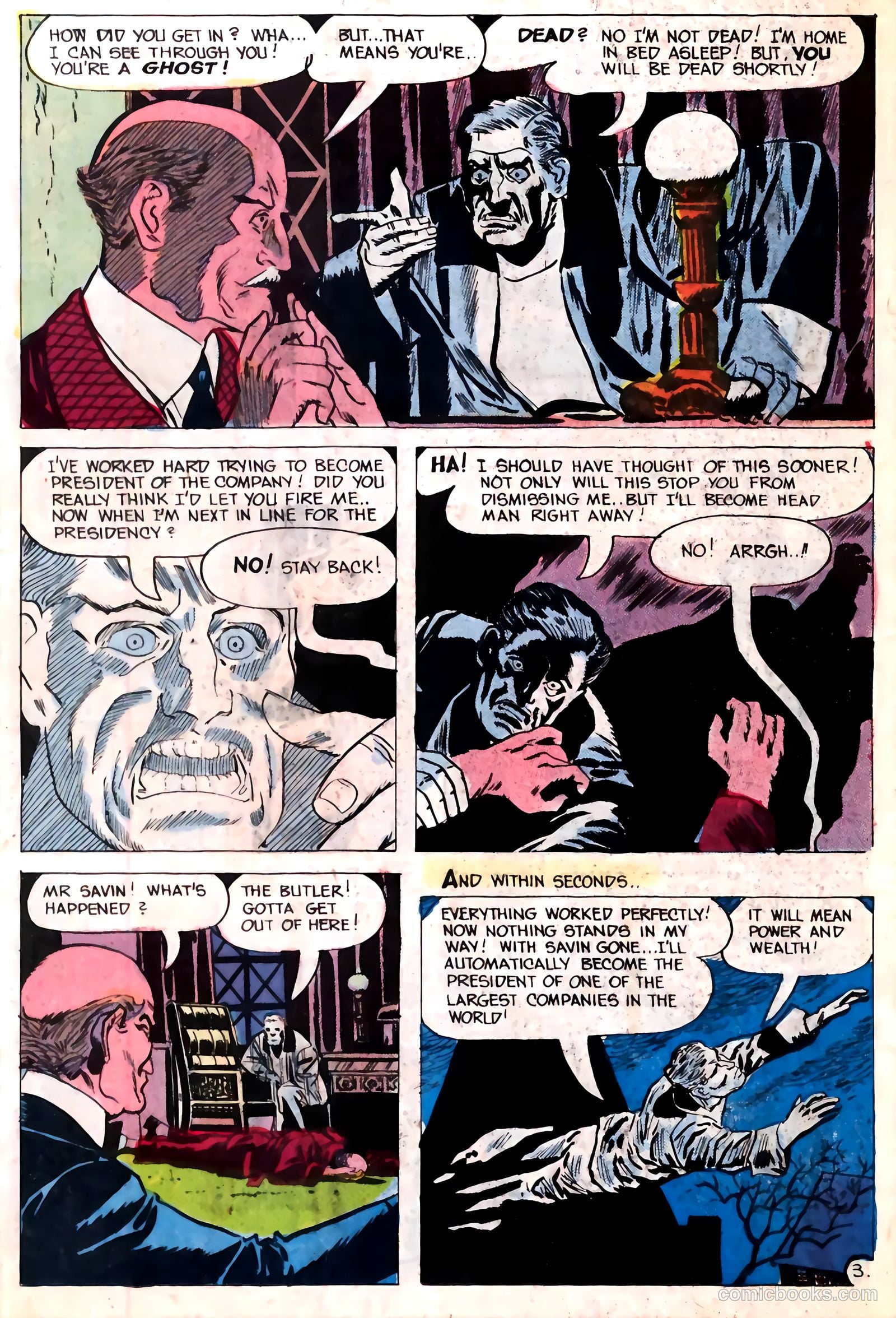 The Many Ghosts of Dr. Graves #3 (1967) — page 26 of 36