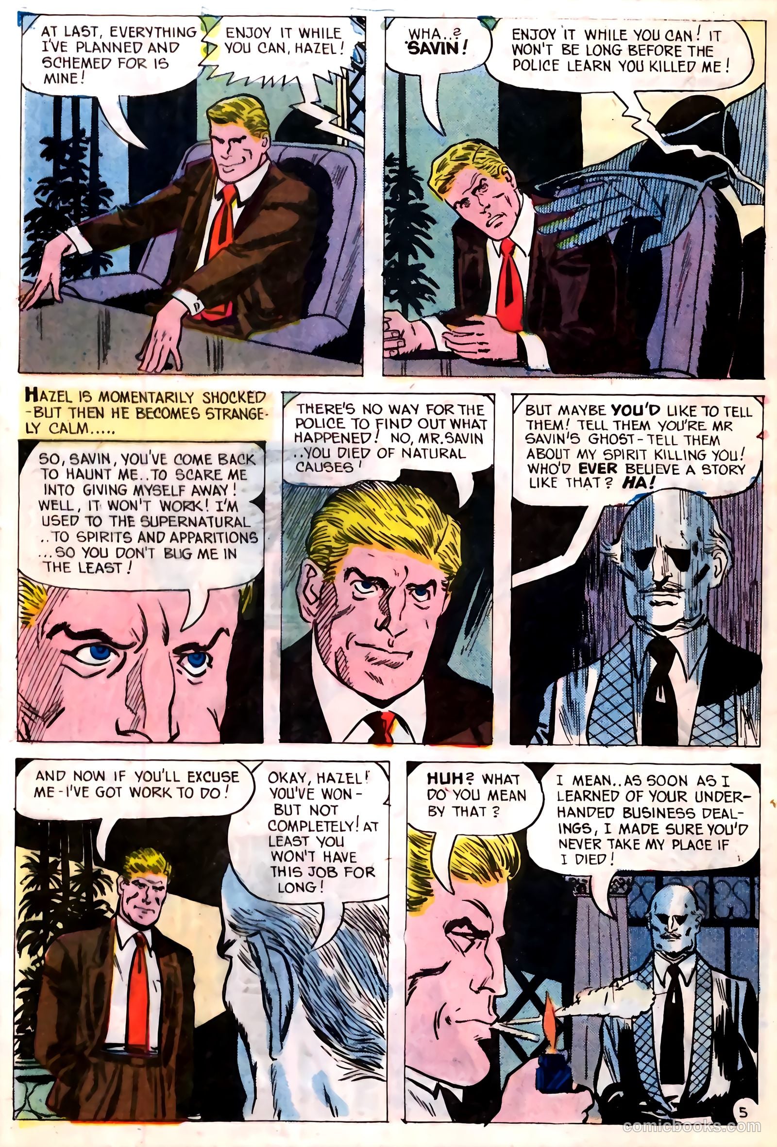 The Many Ghosts of Dr. Graves #3 (1967) — page 28 of 36