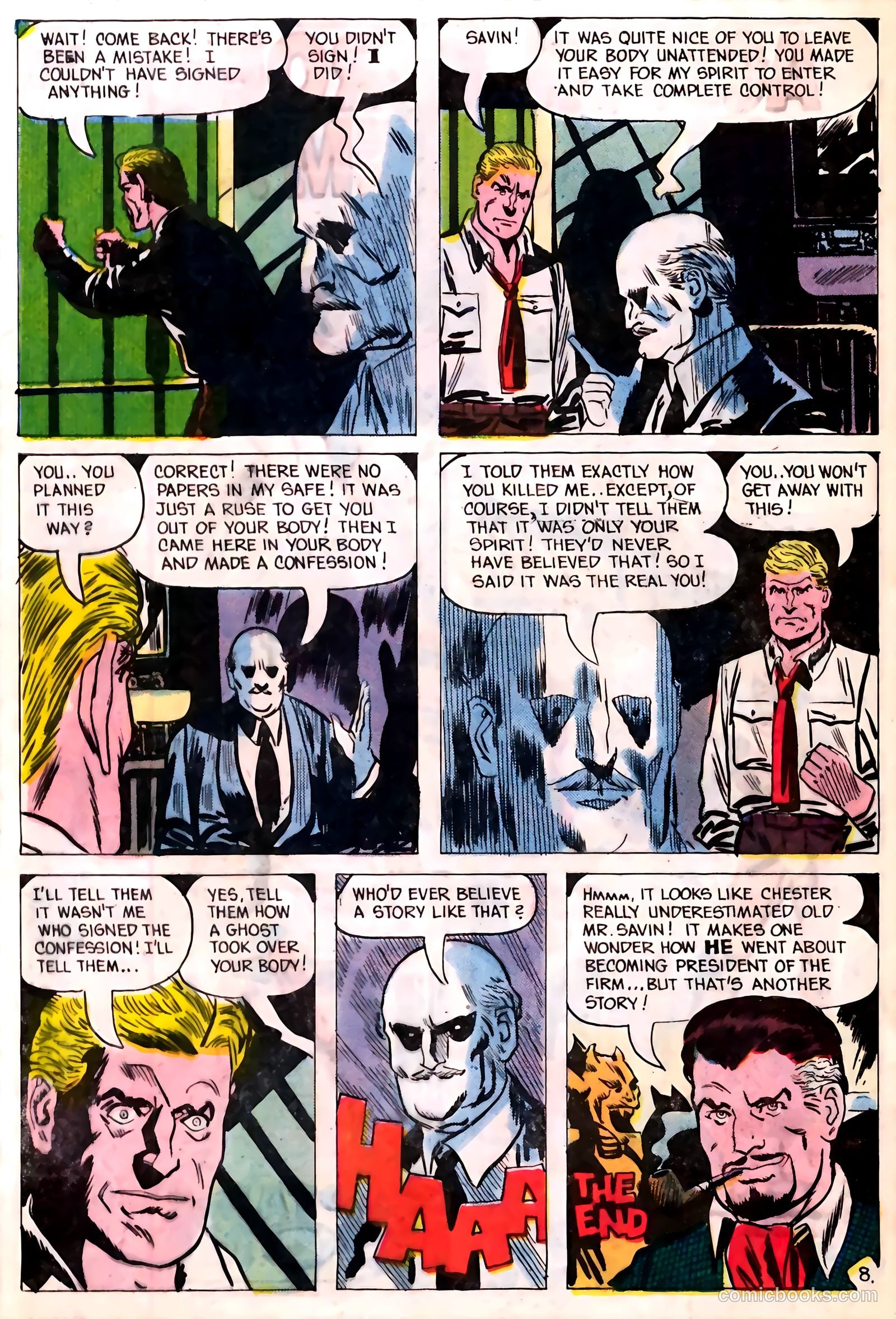 The Many Ghosts of Dr. Graves #3 (1967) — page 32 of 36