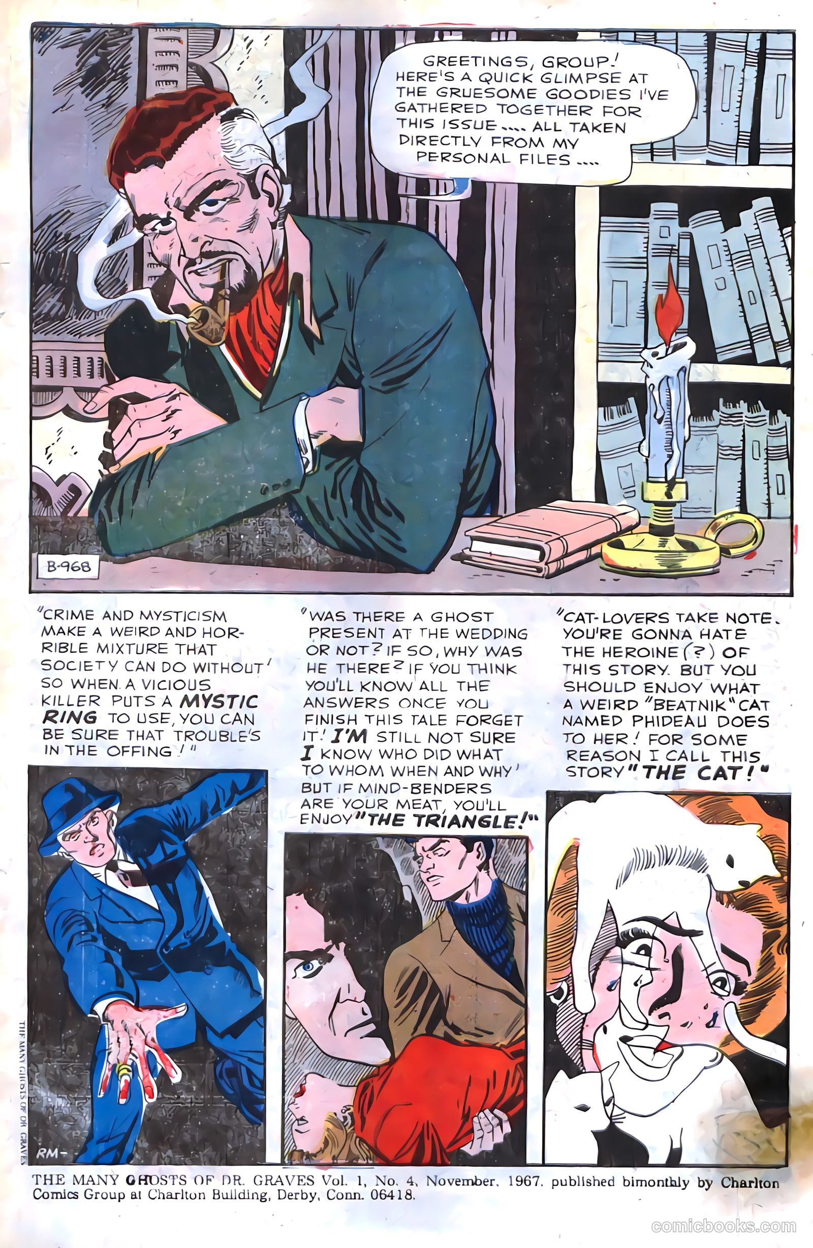 The Many Ghosts of Dr. Graves #4 (1967) — page 3 of 36