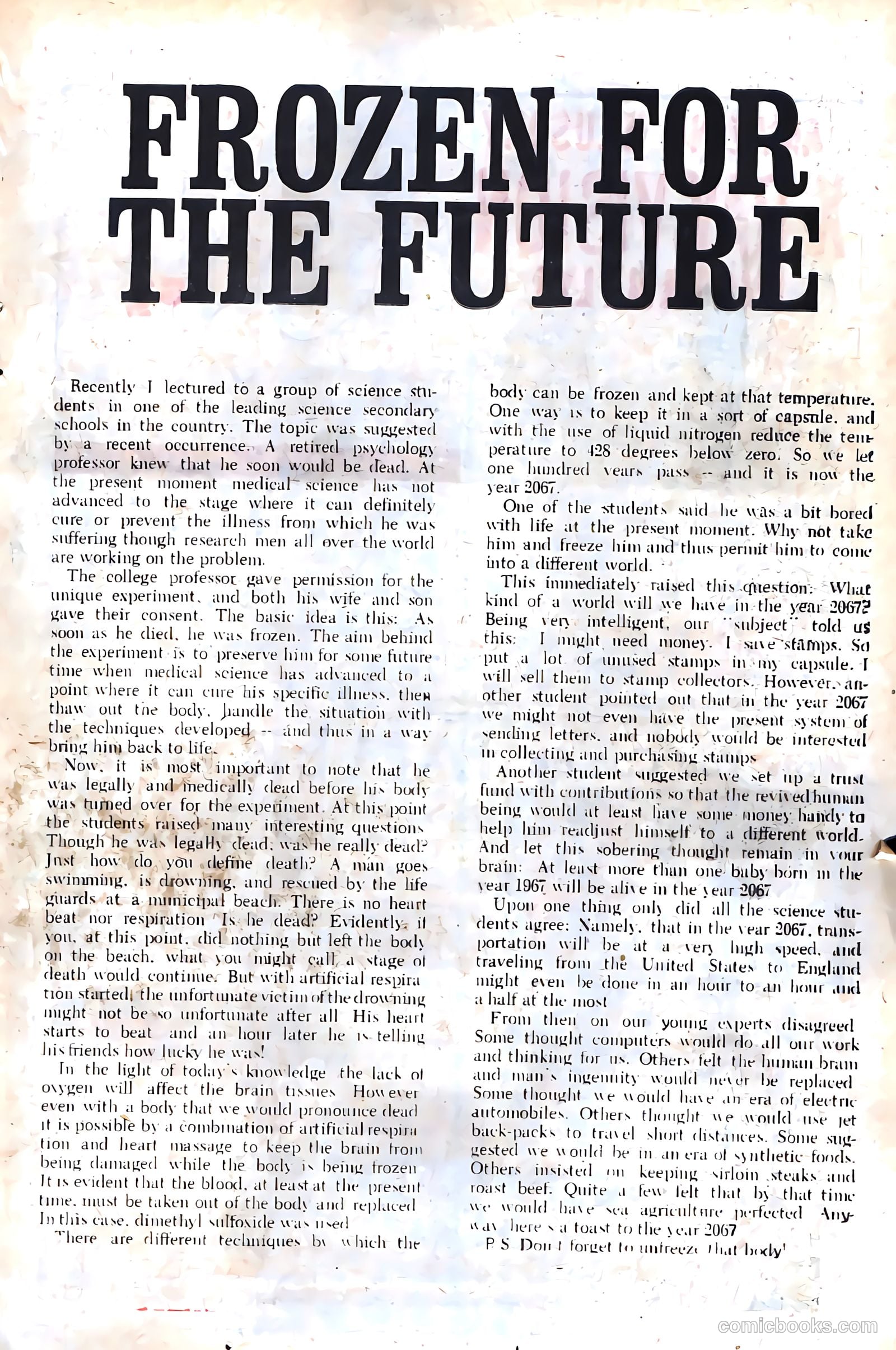 The Many Ghosts of Dr. Graves #4 (1967) — page 13 of 36