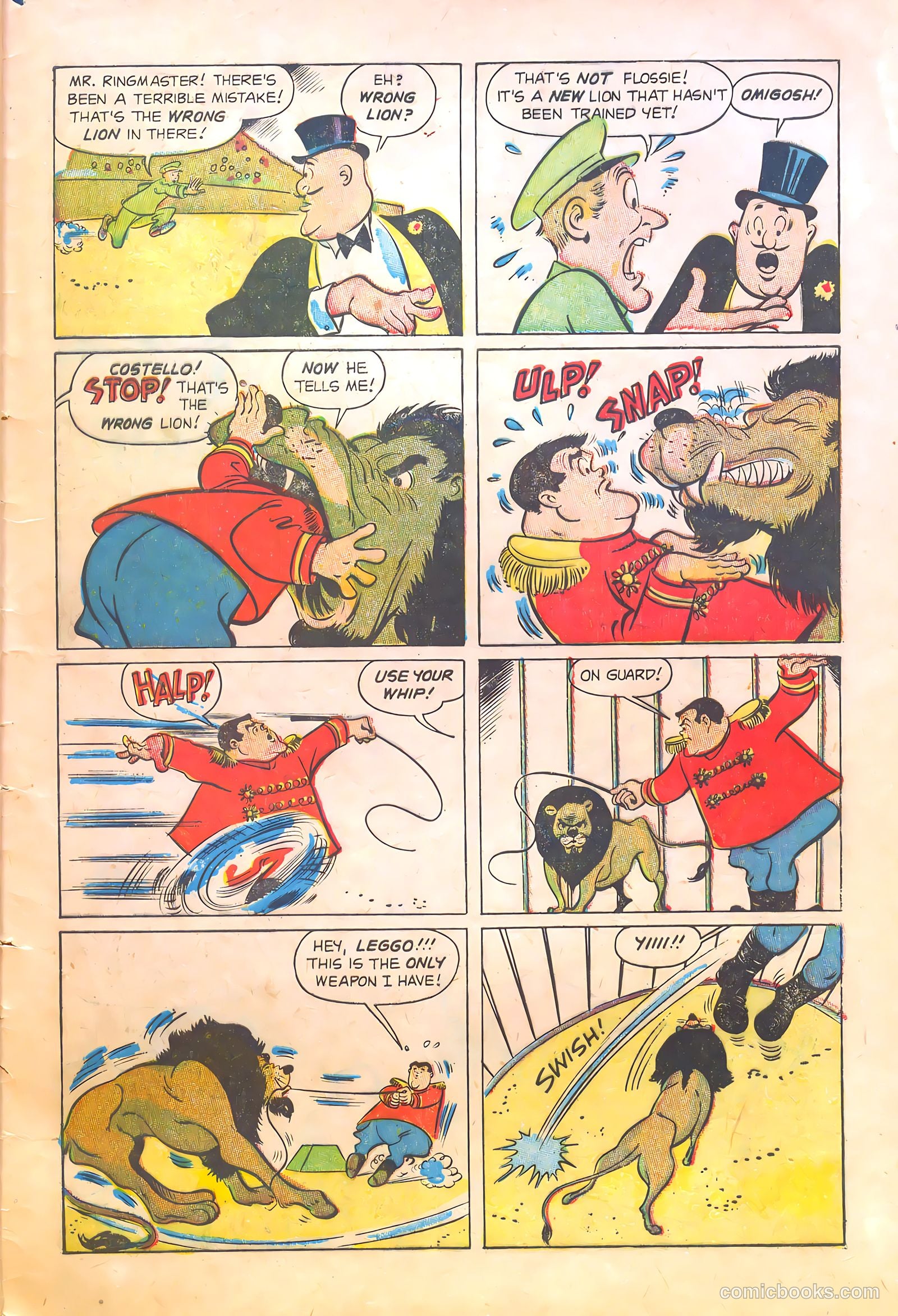 Abbott & Costello #20 (1971) — page 33 of 36