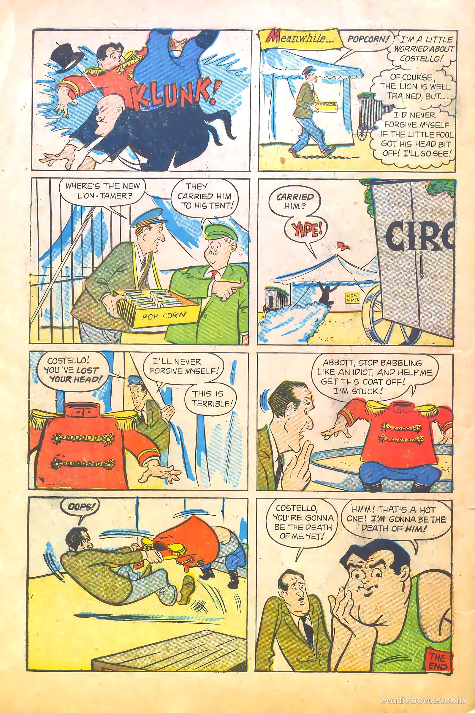 Abbott & Costello #20 (1971) — page 34 of 36