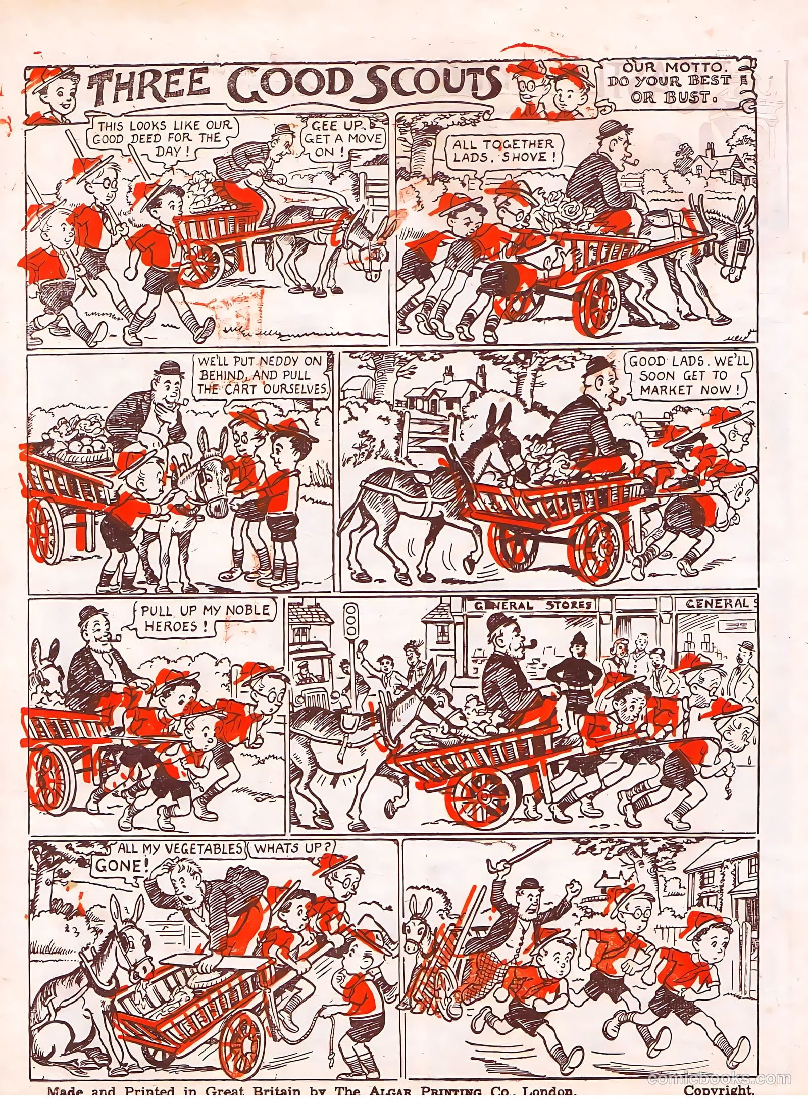 The Merry Maker Comic #3 (1946) — page 8 of 8