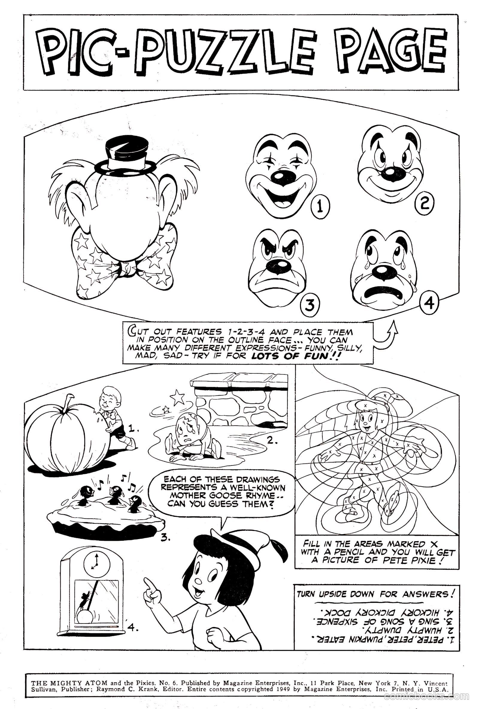 The Mighty Atom and the Pixies #6 (1949) — page 2 of 36