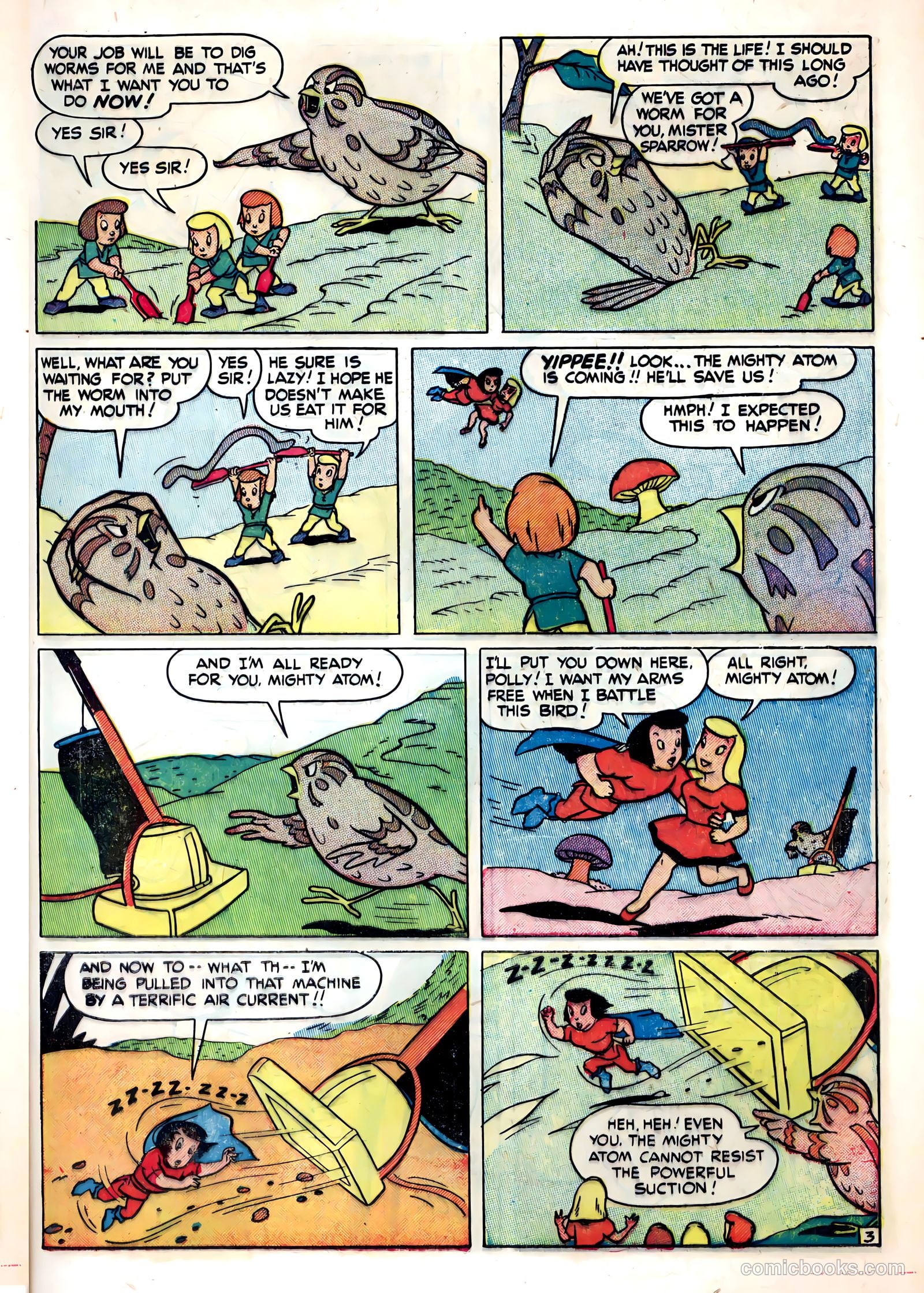 The Mighty Atom and the Pixies #6 (1949) — page 13 of 36