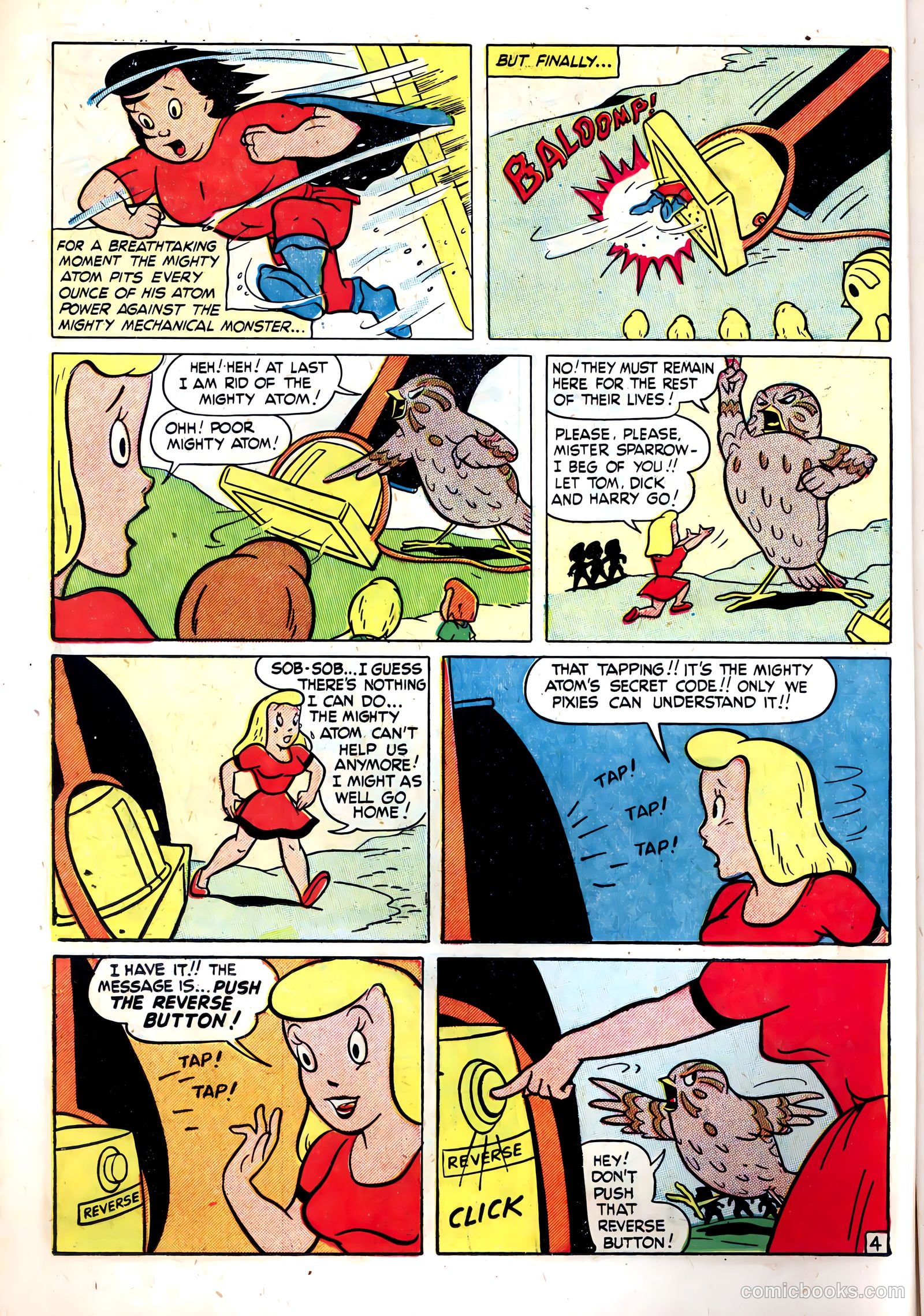 The Mighty Atom and the Pixies #6 (1949) — page 14 of 36