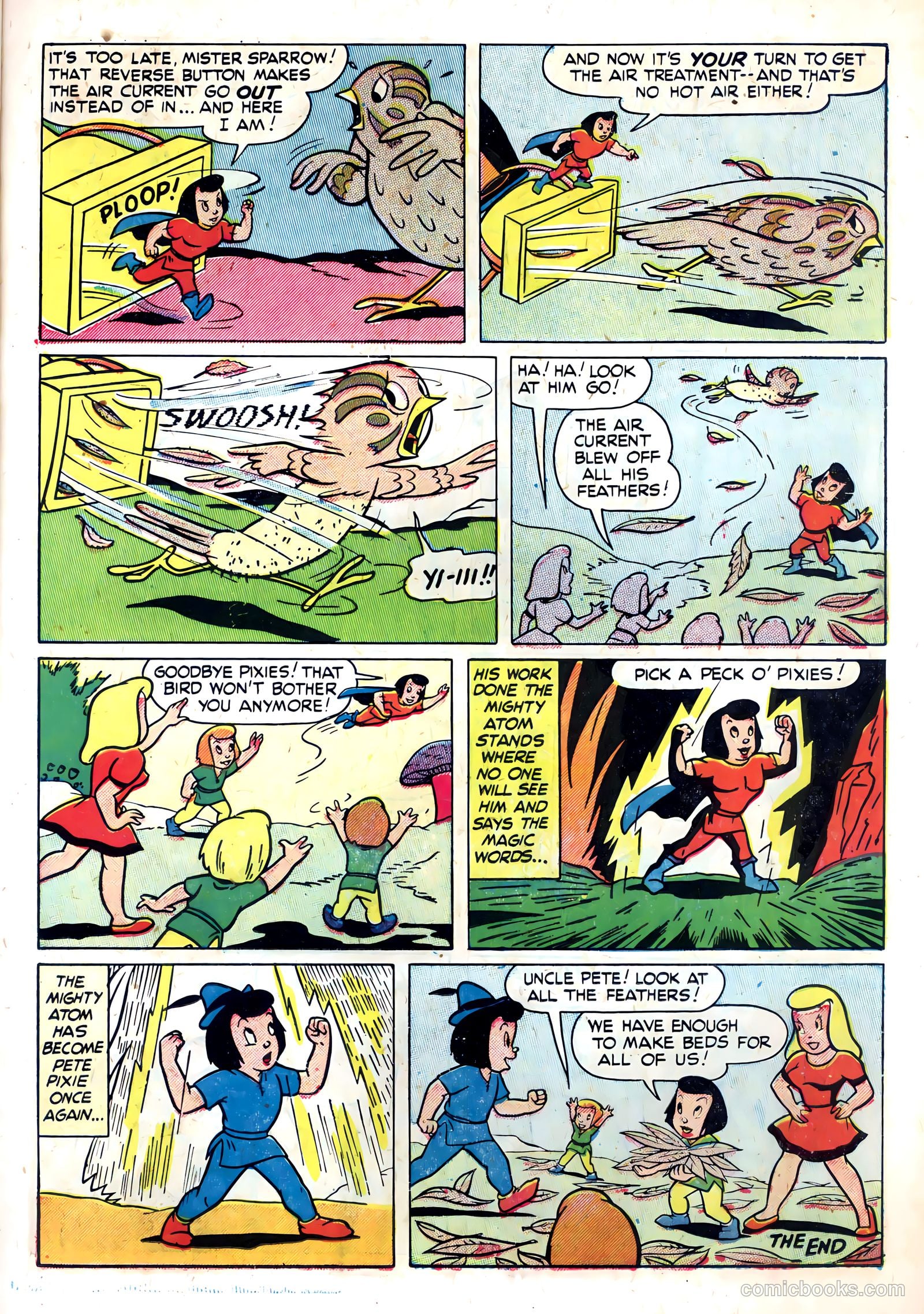 The Mighty Atom and the Pixies #6 (1949) — page 15 of 36