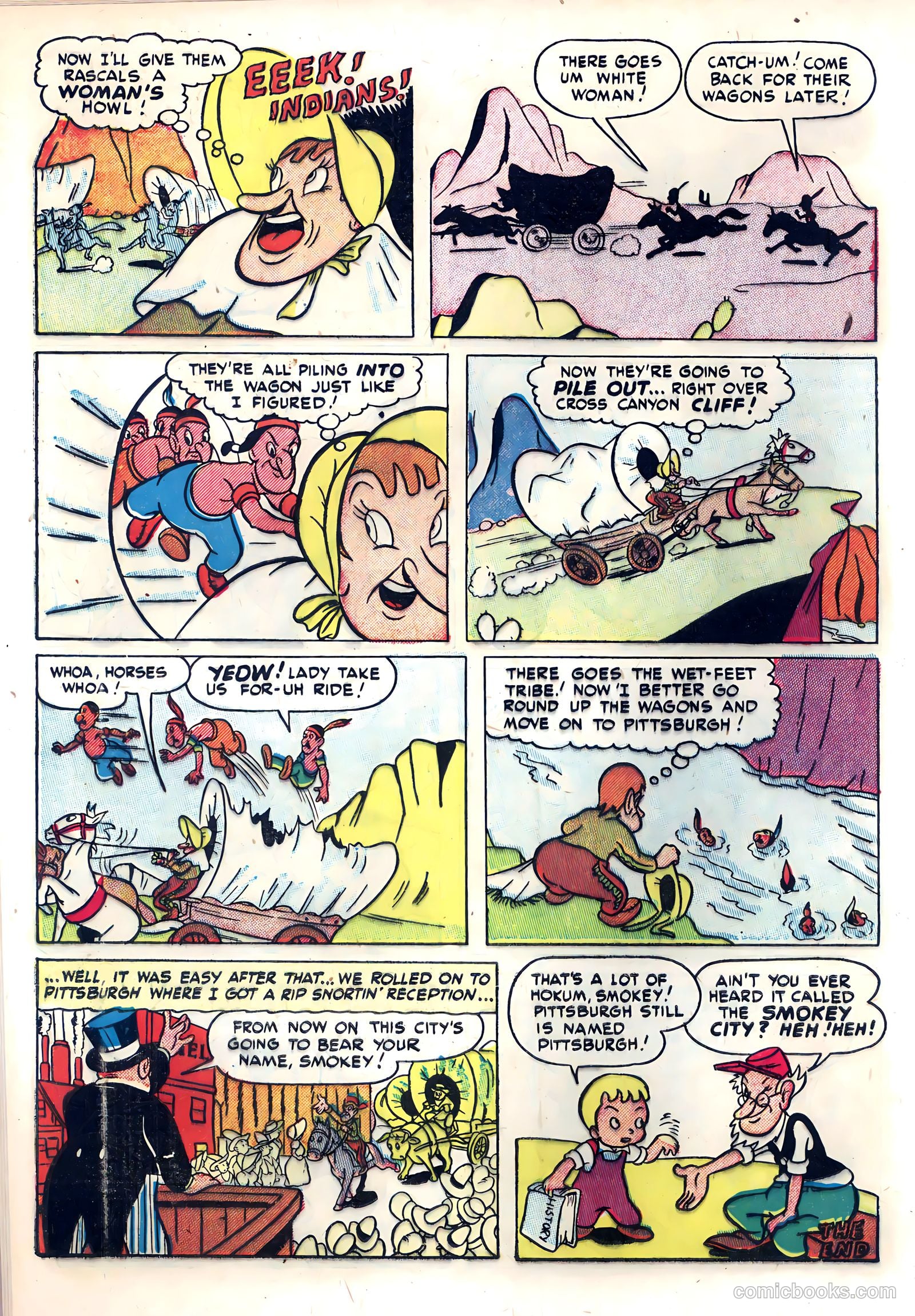 The Mighty Atom and the Pixies #6 (1949) — page 20 of 36