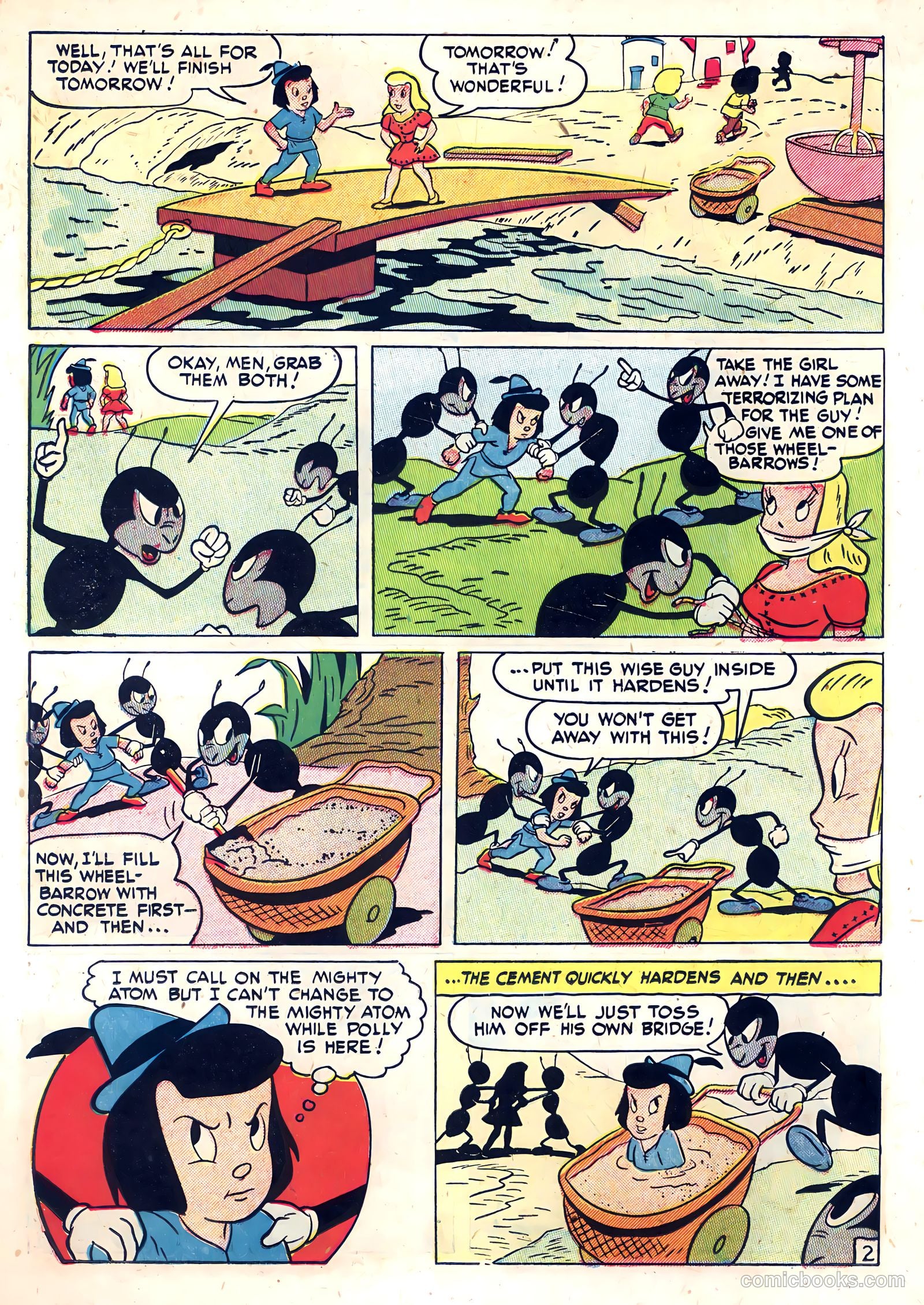 The Mighty Atom and the Pixies #6 (1949) — page 22 of 36