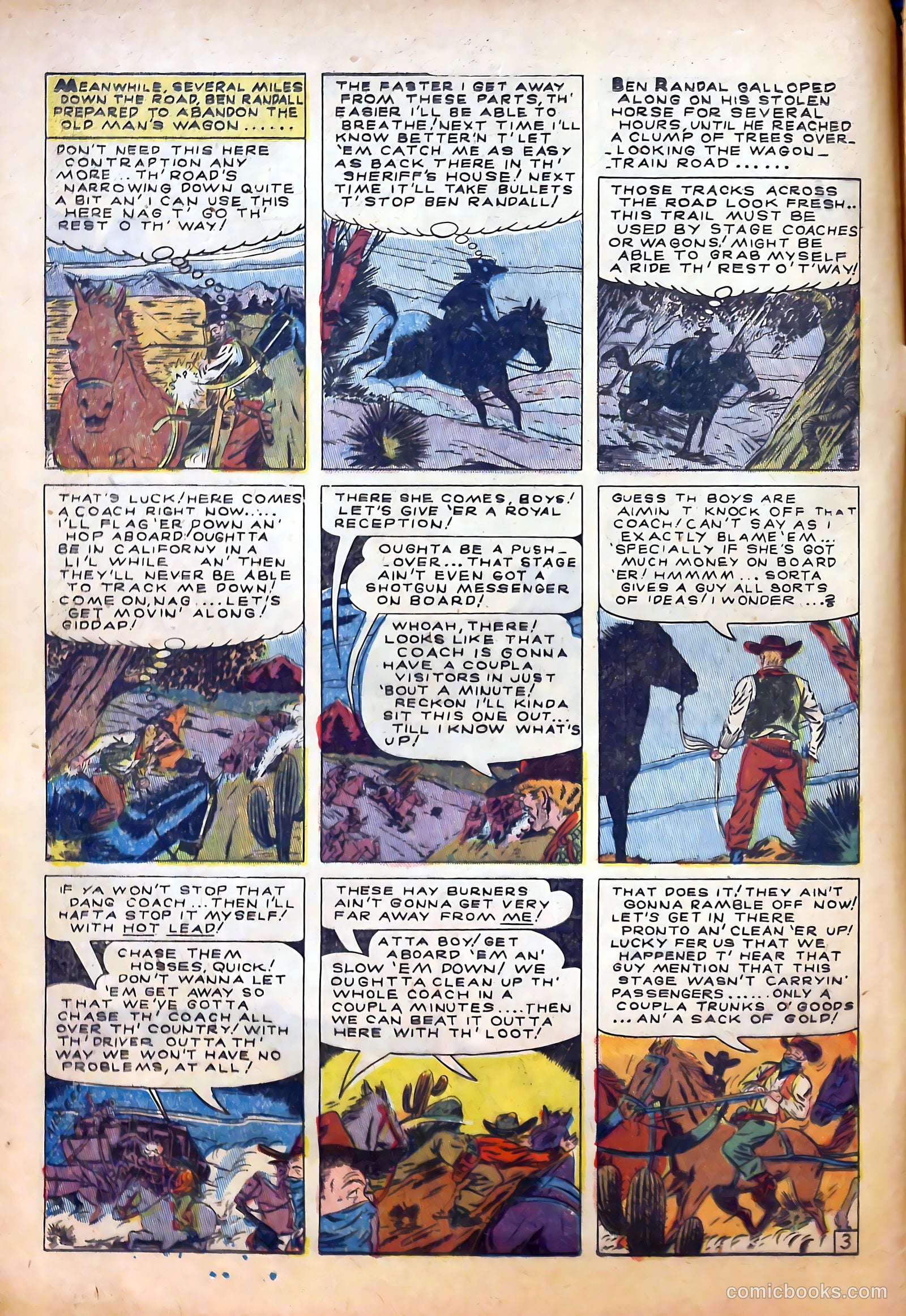 The Outlaws #10 (1952) — page 4 of 36