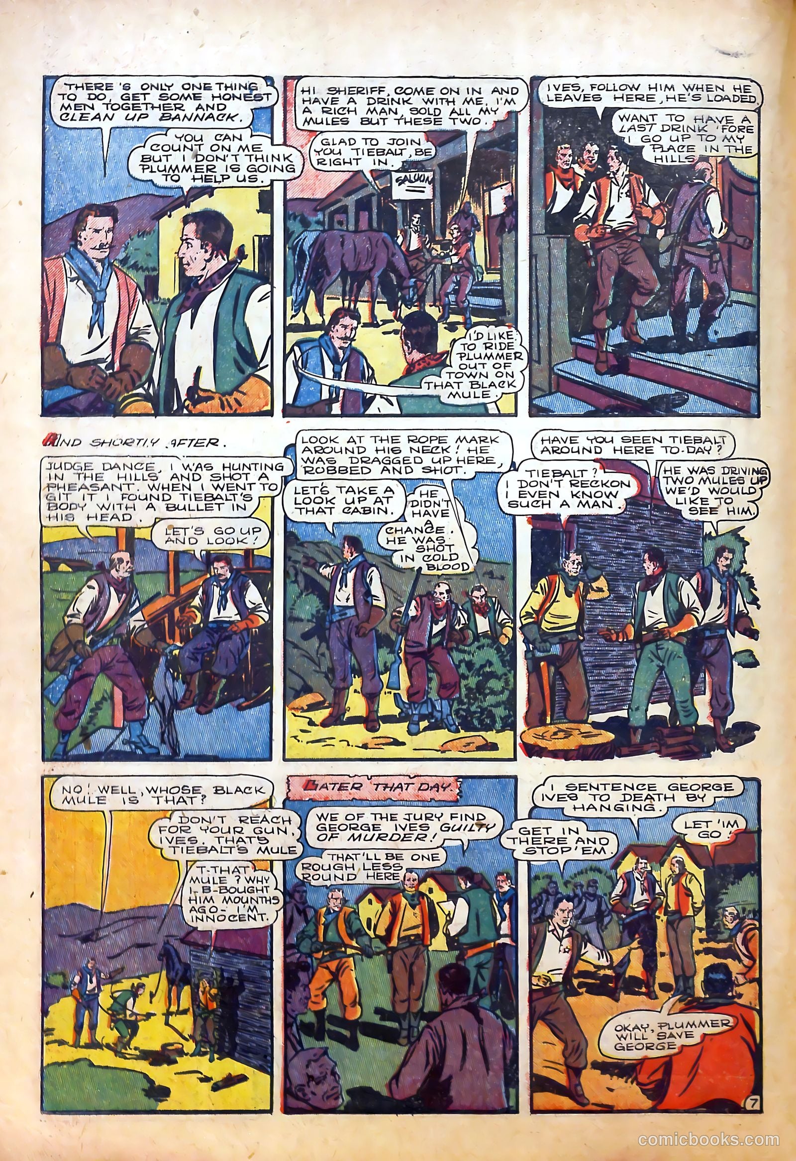 The Outlaws #10 (1952) — page 18 of 36