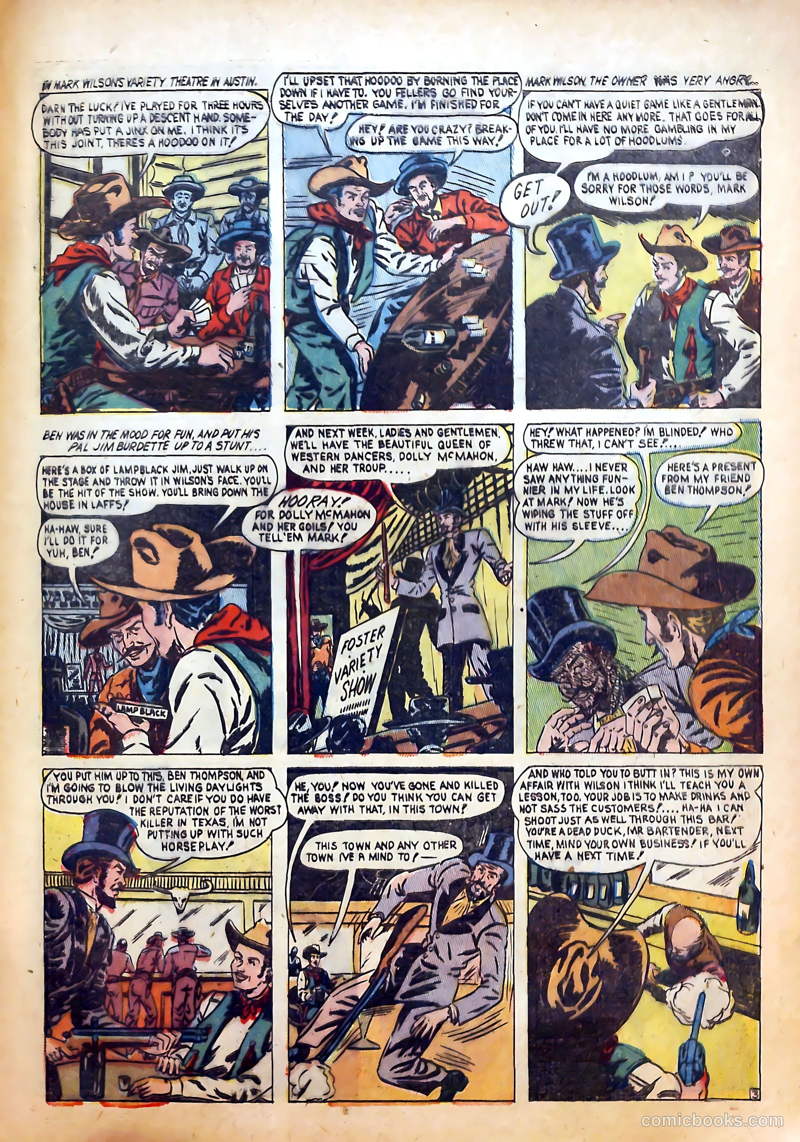 The Outlaws #10 (1952) — page 25 of 36