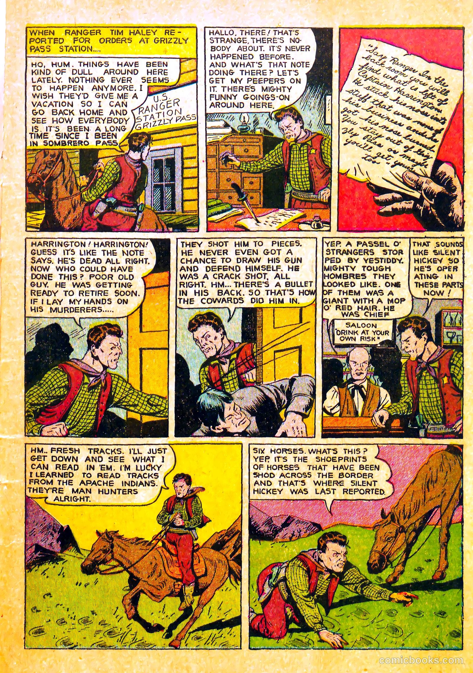 The Outlaws #11 (1953) — page 3 of 36
