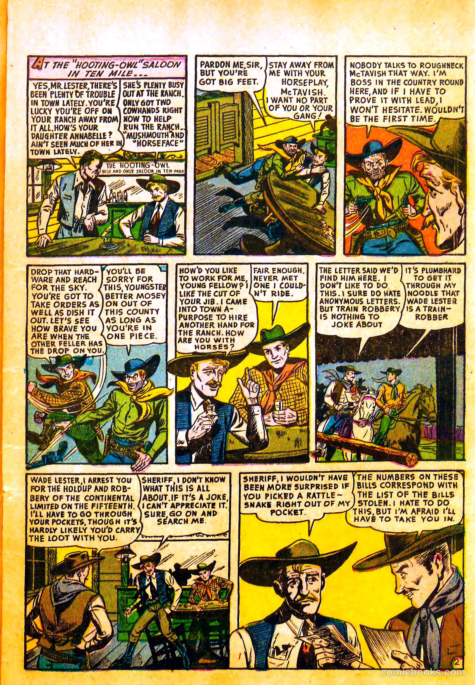 The Outlaws #11 (1953) — page 13 of 36