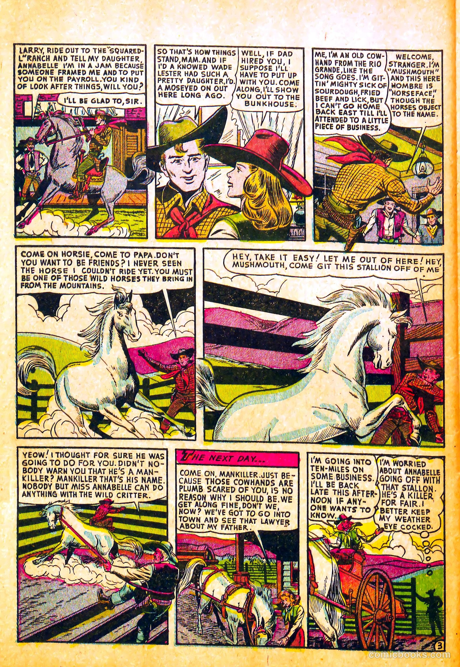 The Outlaws #11 (1953) — page 14 of 36