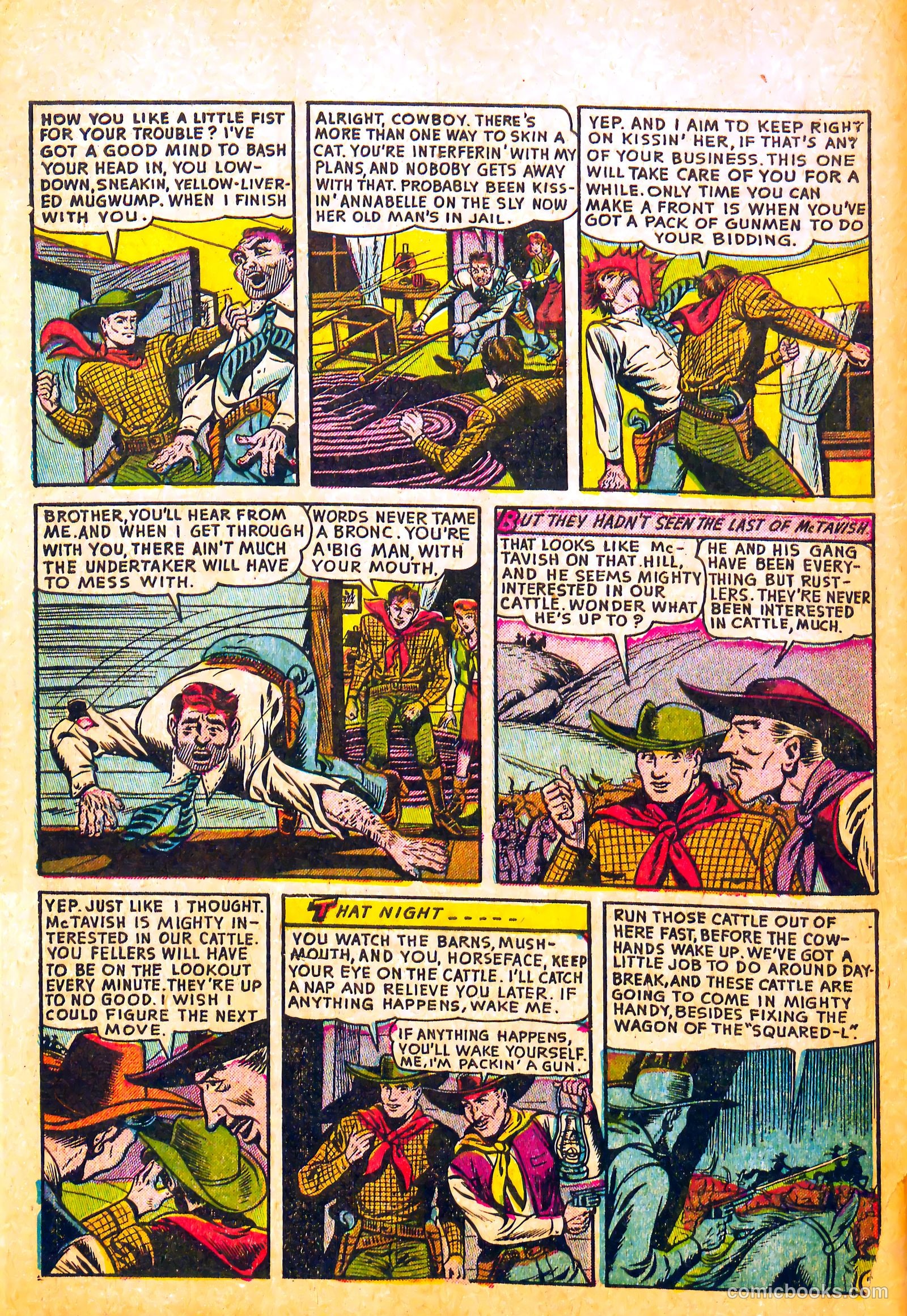 The Outlaws #11 (1953) — page 18 of 36