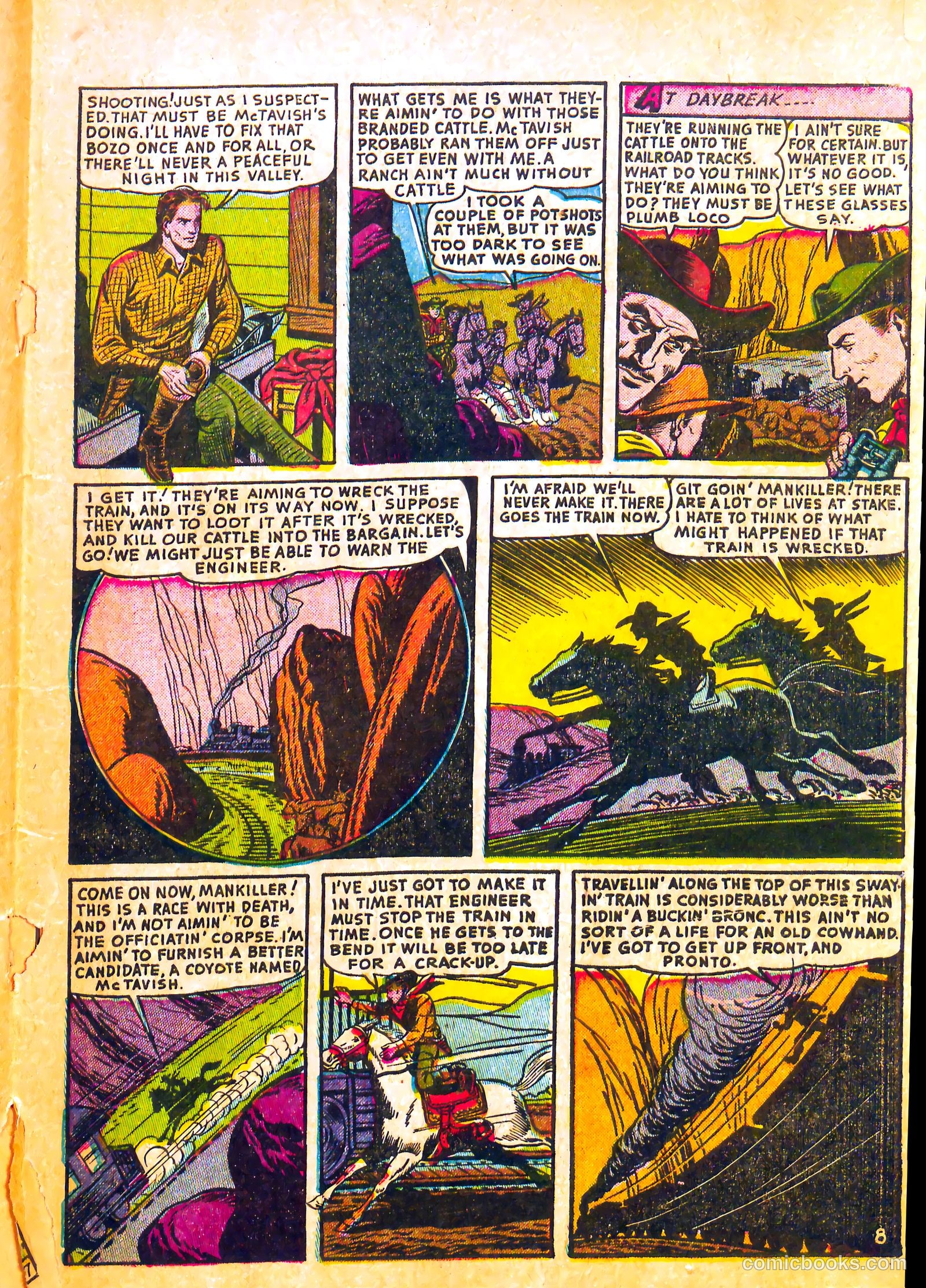 The Outlaws #11 (1953) — page 19 of 36