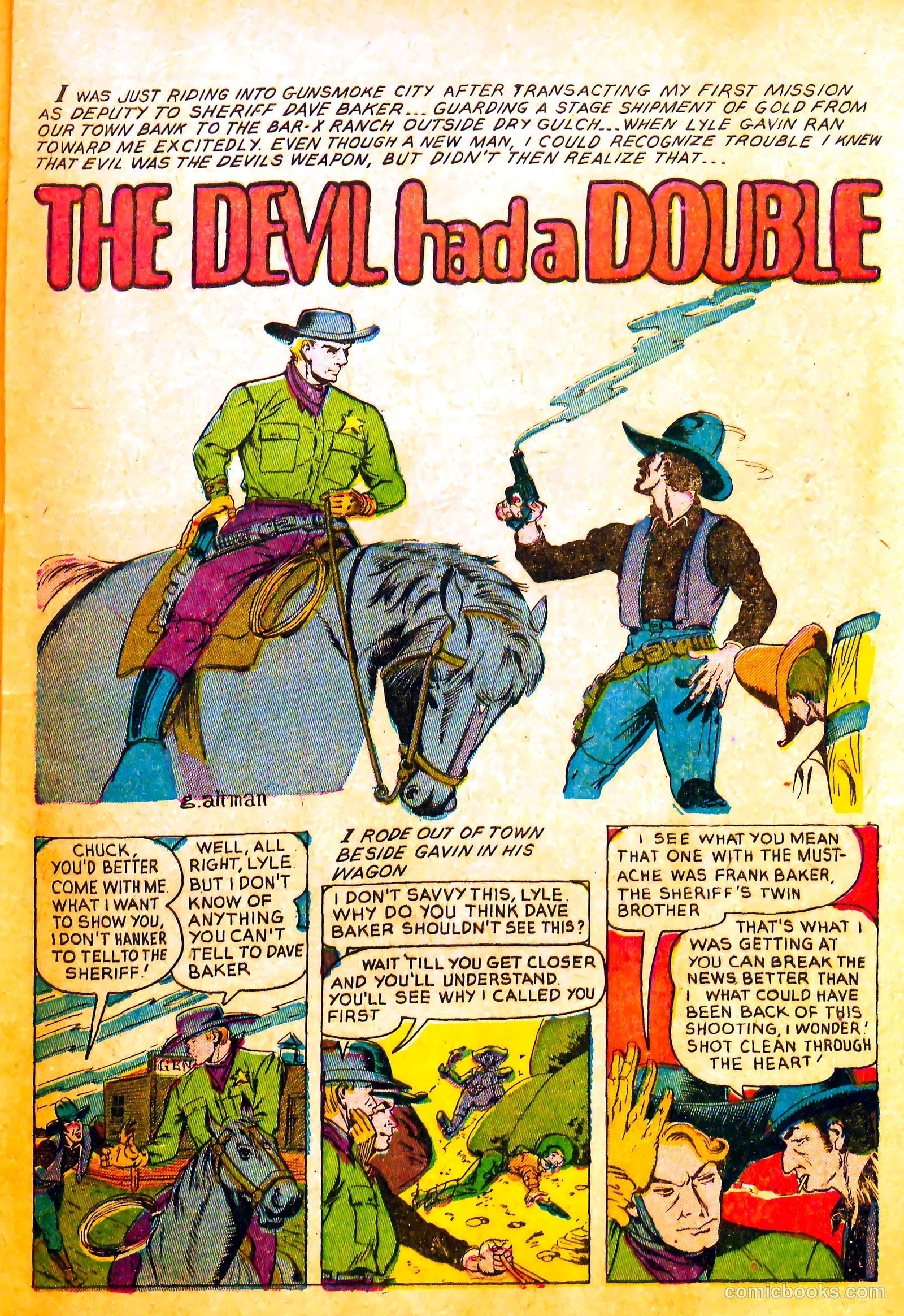 The Outlaws #11 (1953) — page 25 of 36