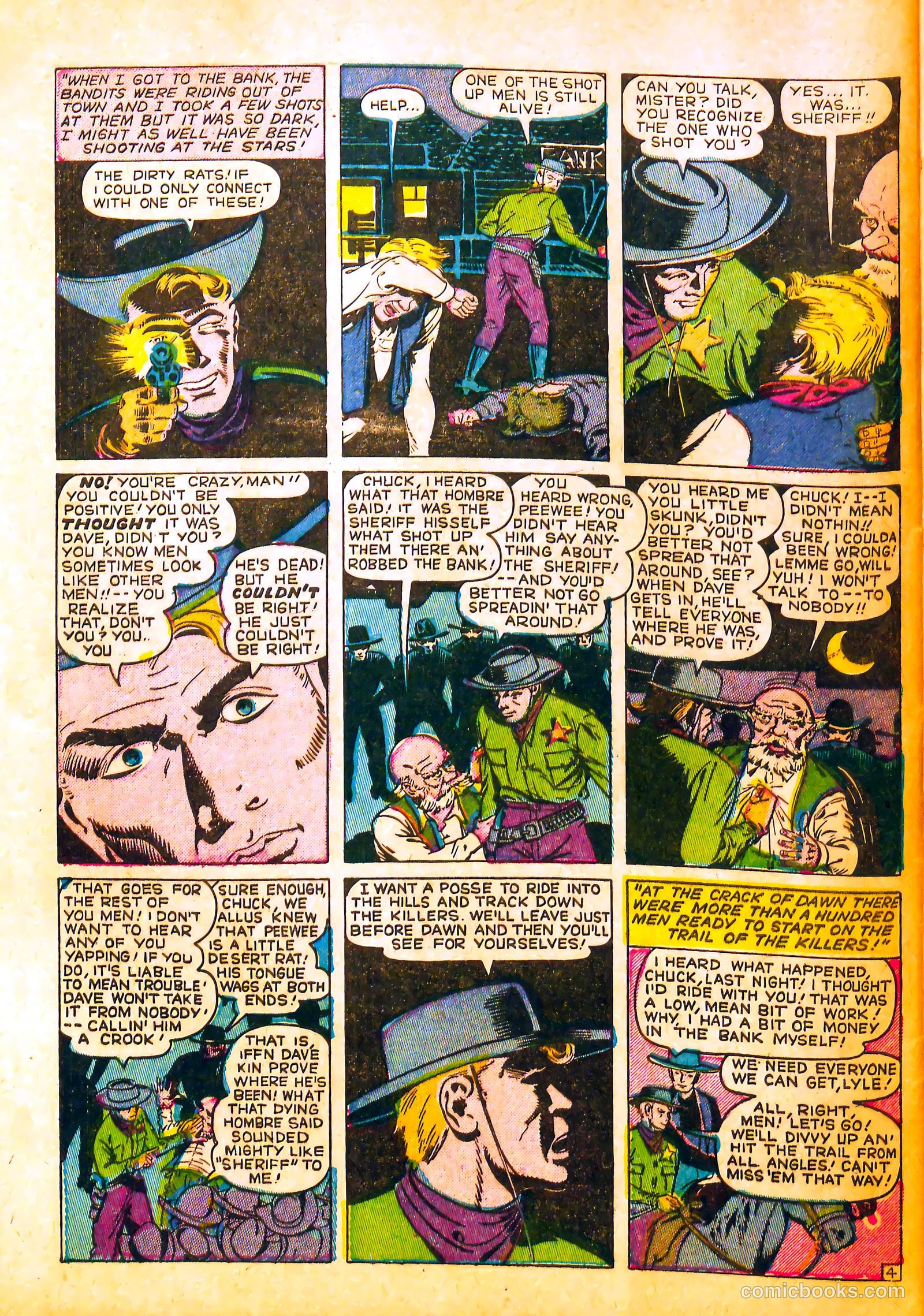 The Outlaws #11 (1953) — page 28 of 36