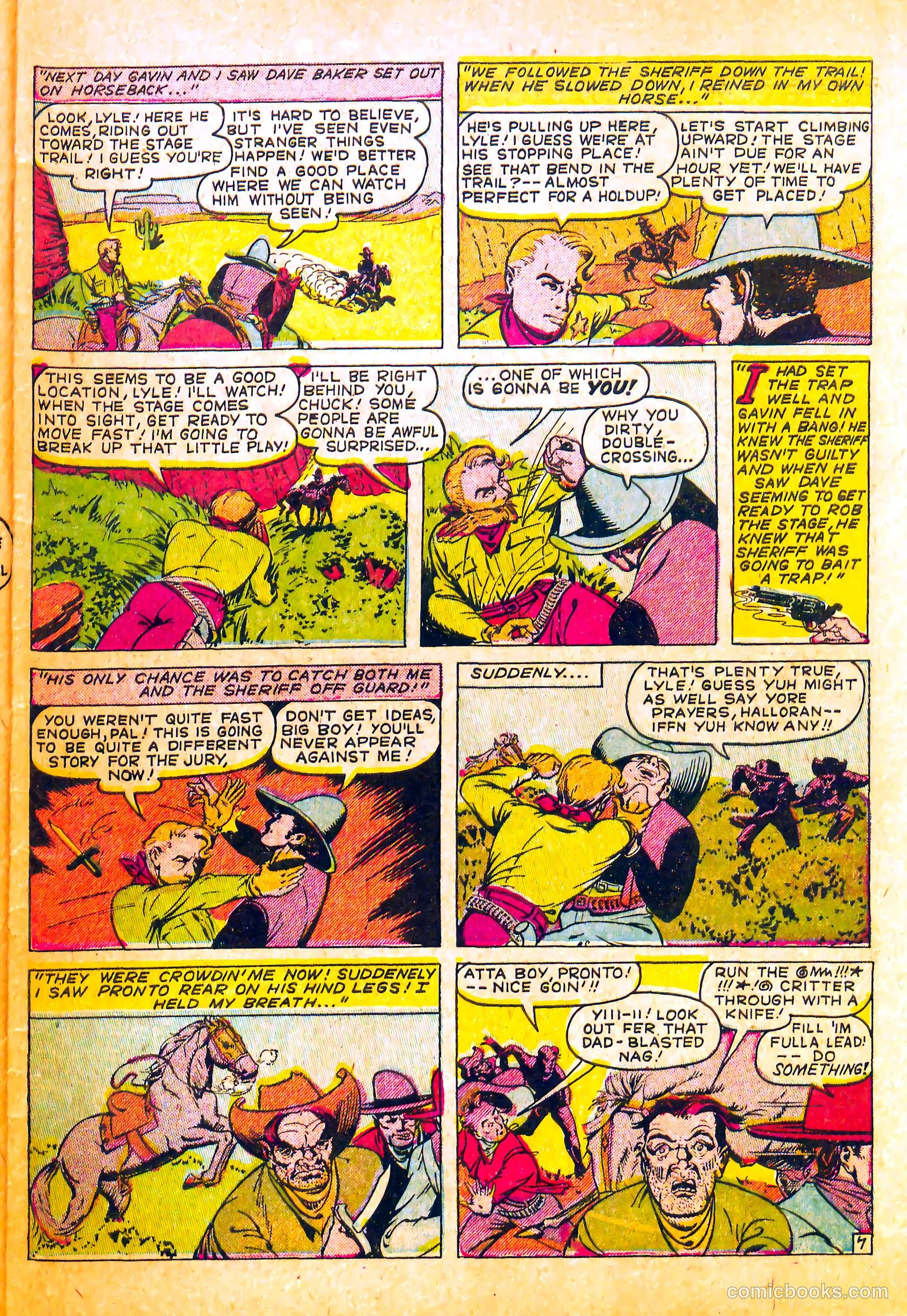 The Outlaws #11 (1953) — page 31 of 36