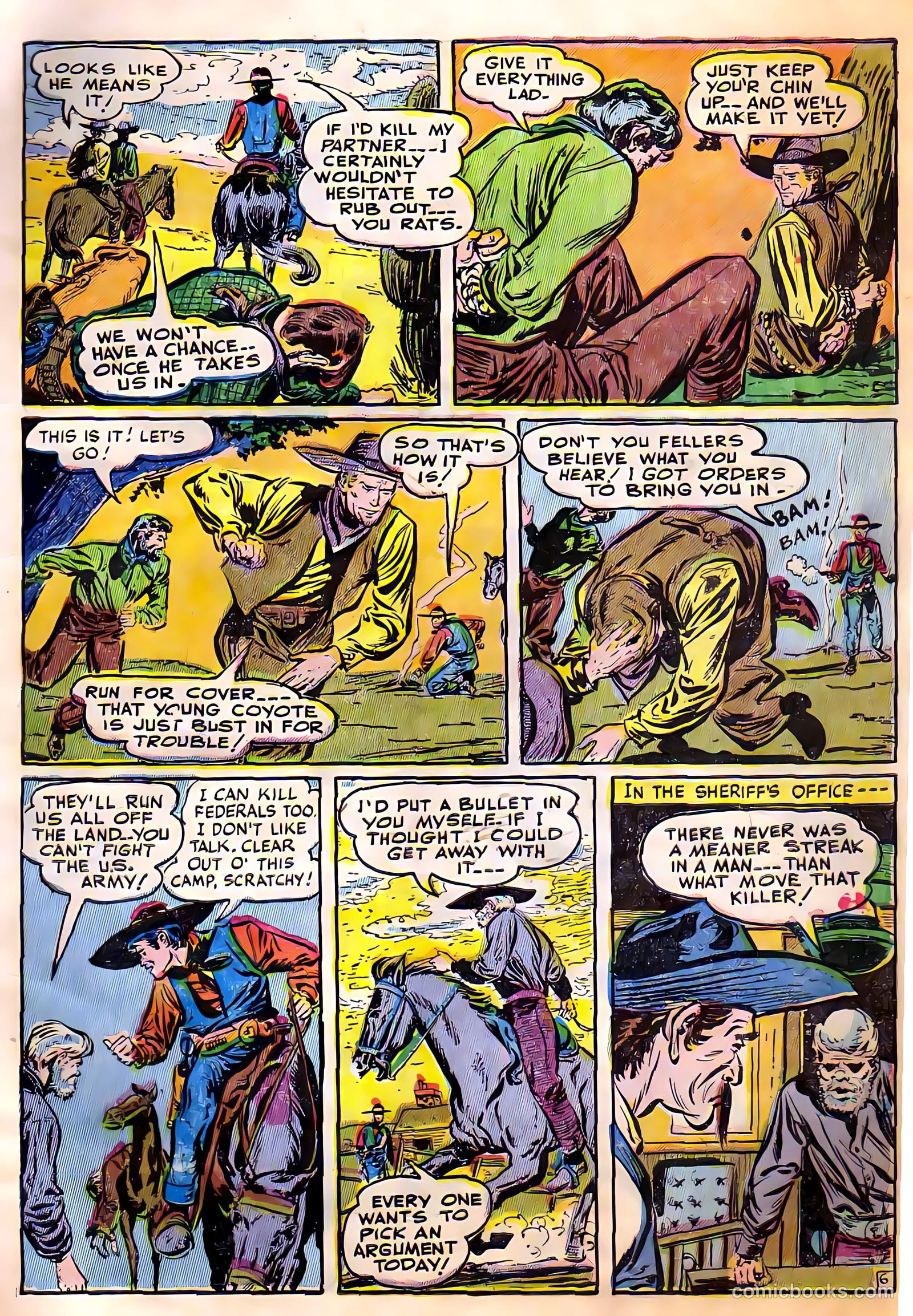 The Outlaws #12 (1953) — page 7 of 31