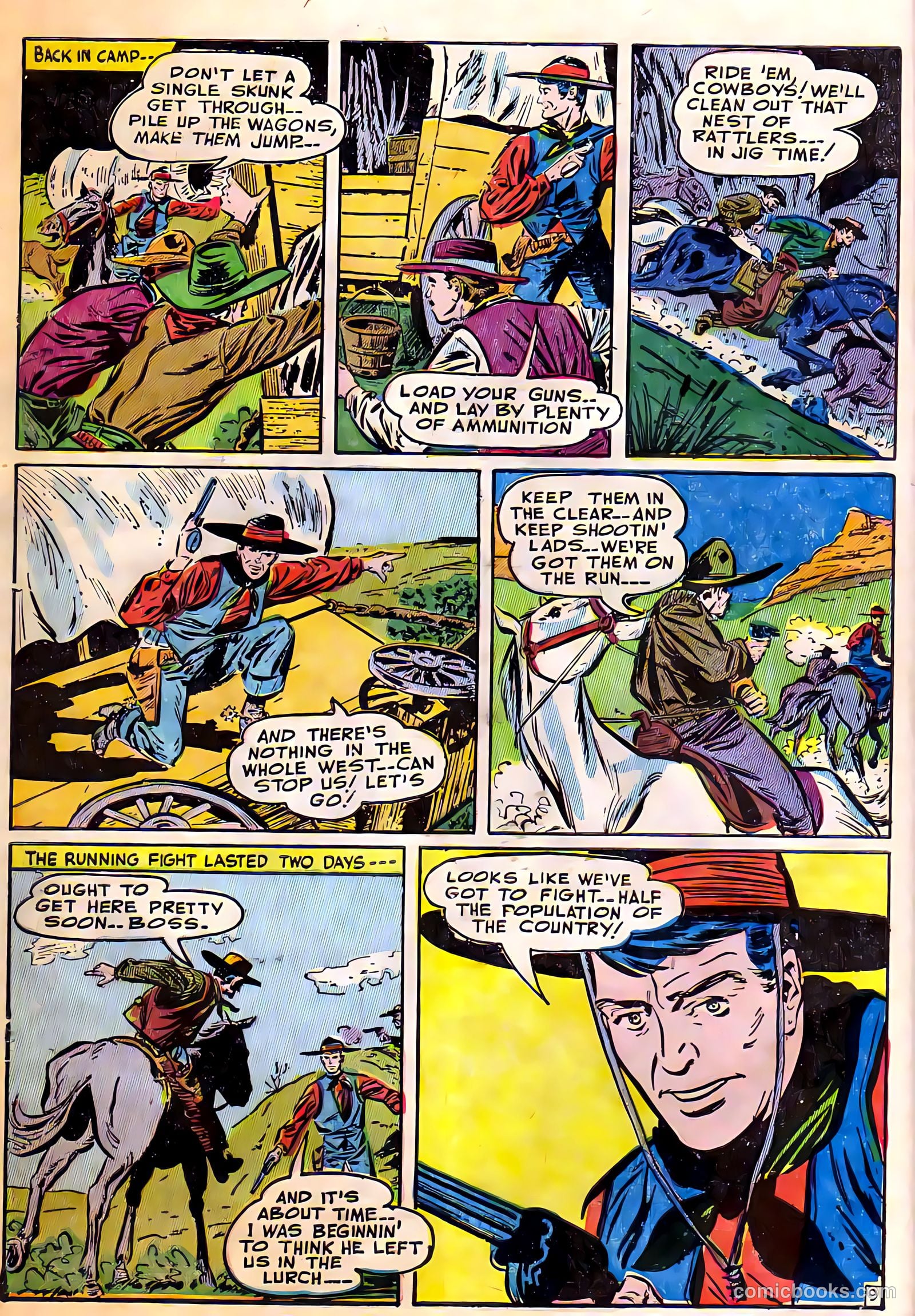 The Outlaws #12 (1953) — page 10 of 31