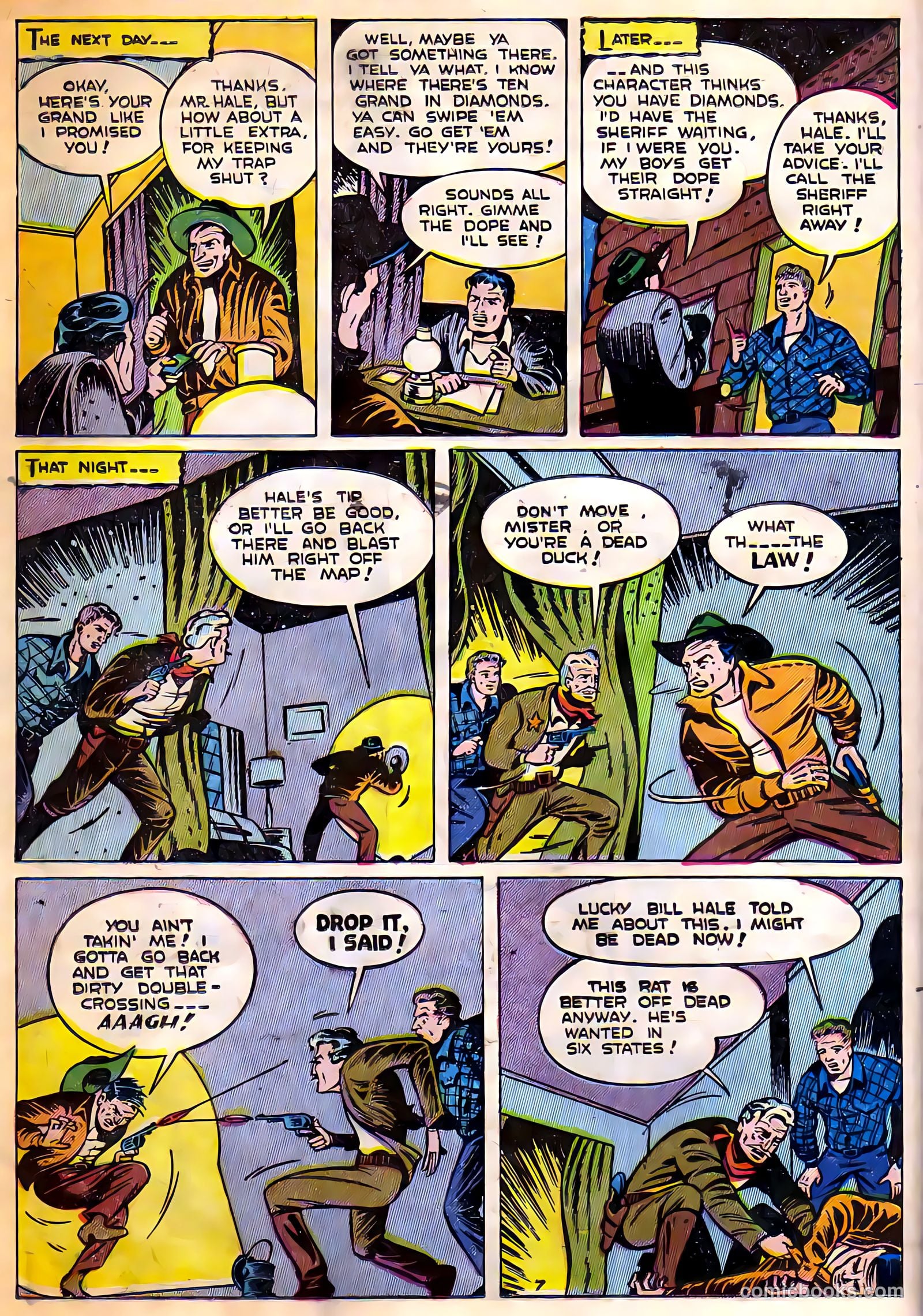 The Outlaws #12 (1953) — page 18 of 31