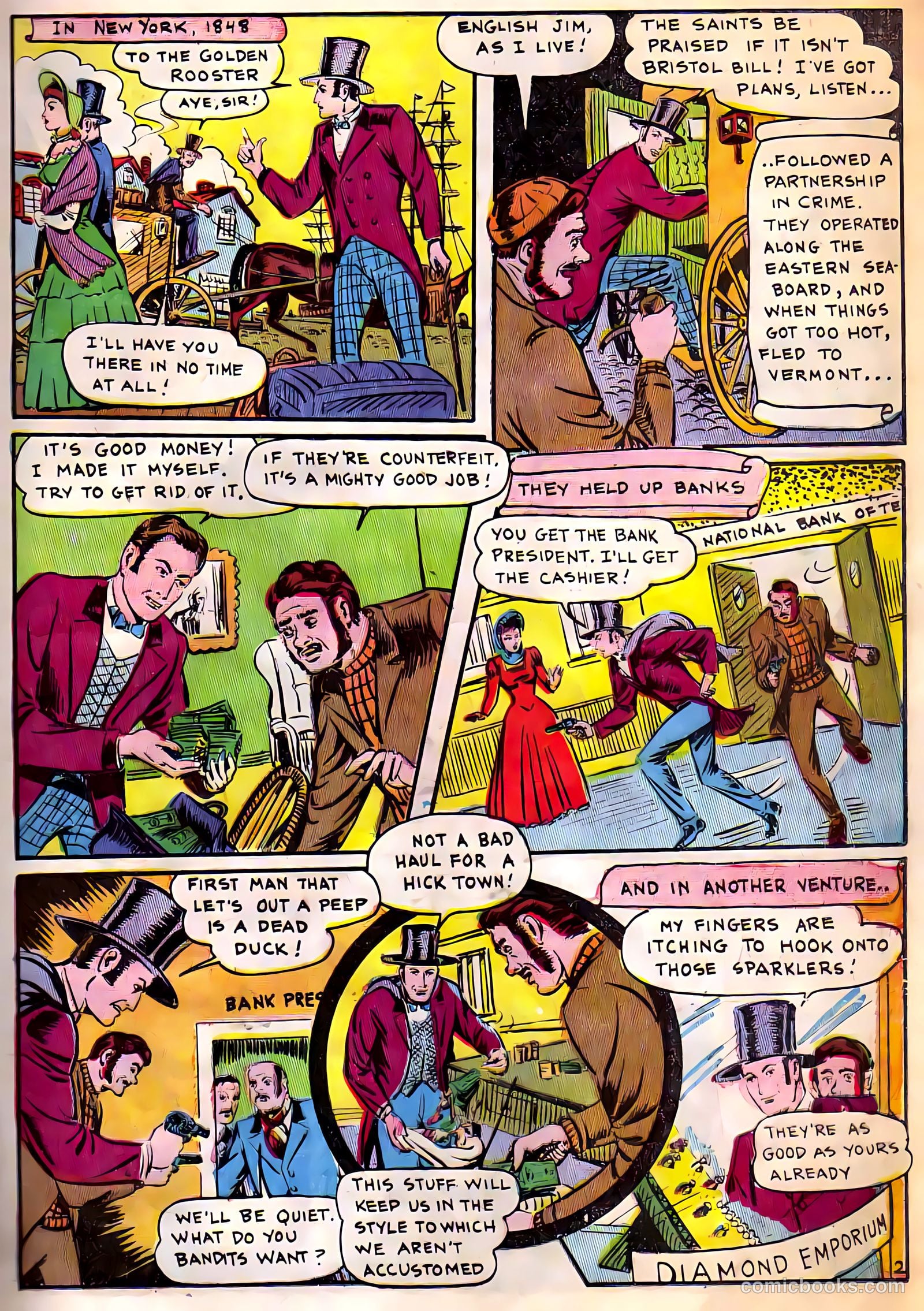 The Outlaws #12 (1953) — page 23 of 31