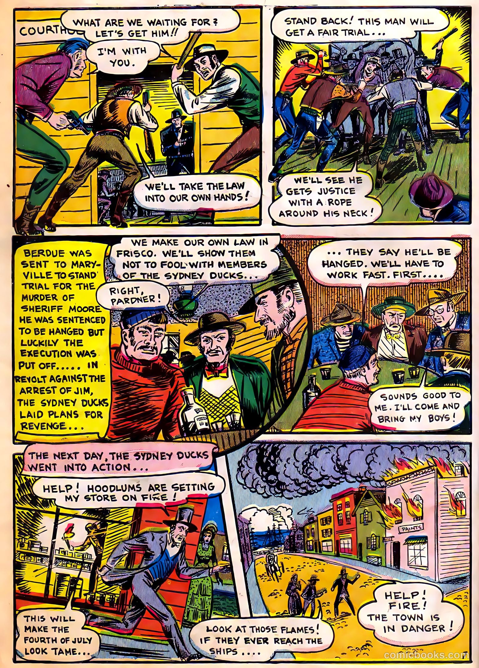 The Outlaws #12 (1953) — page 28 of 31