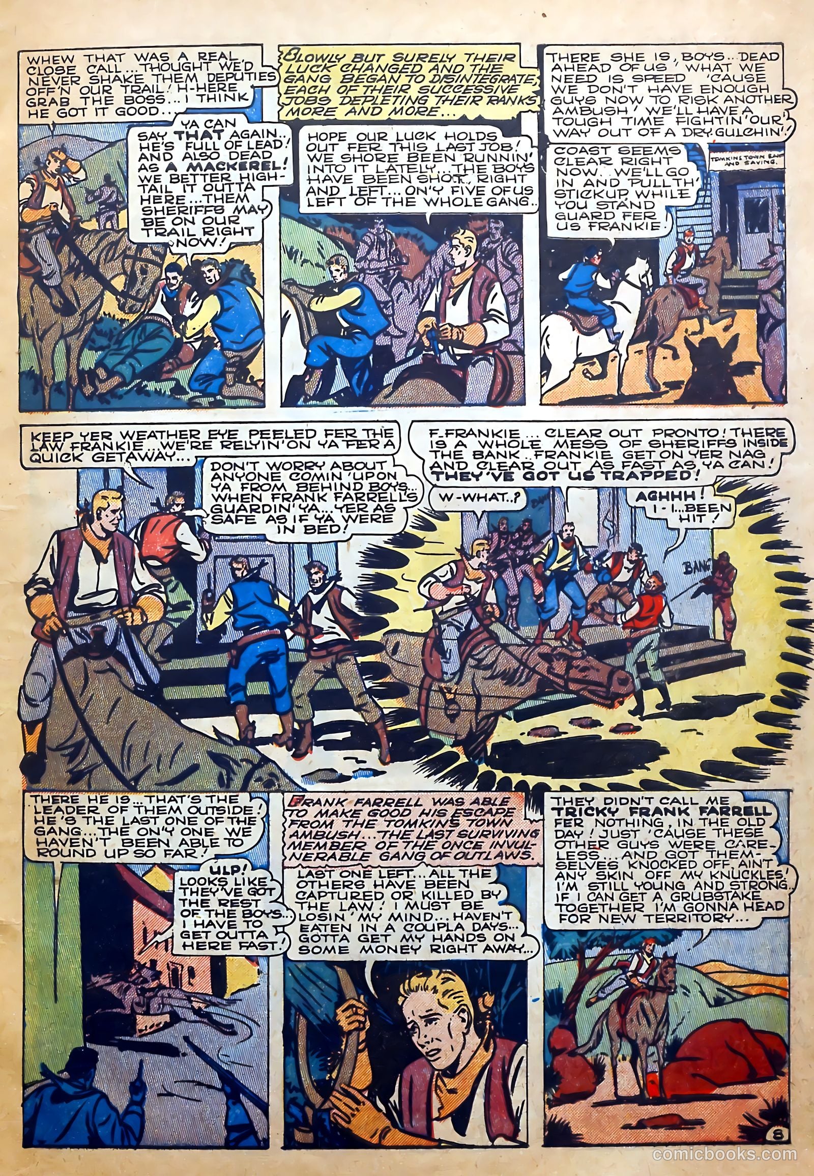 The Outlaws #13 (1953) — page 9 of 36