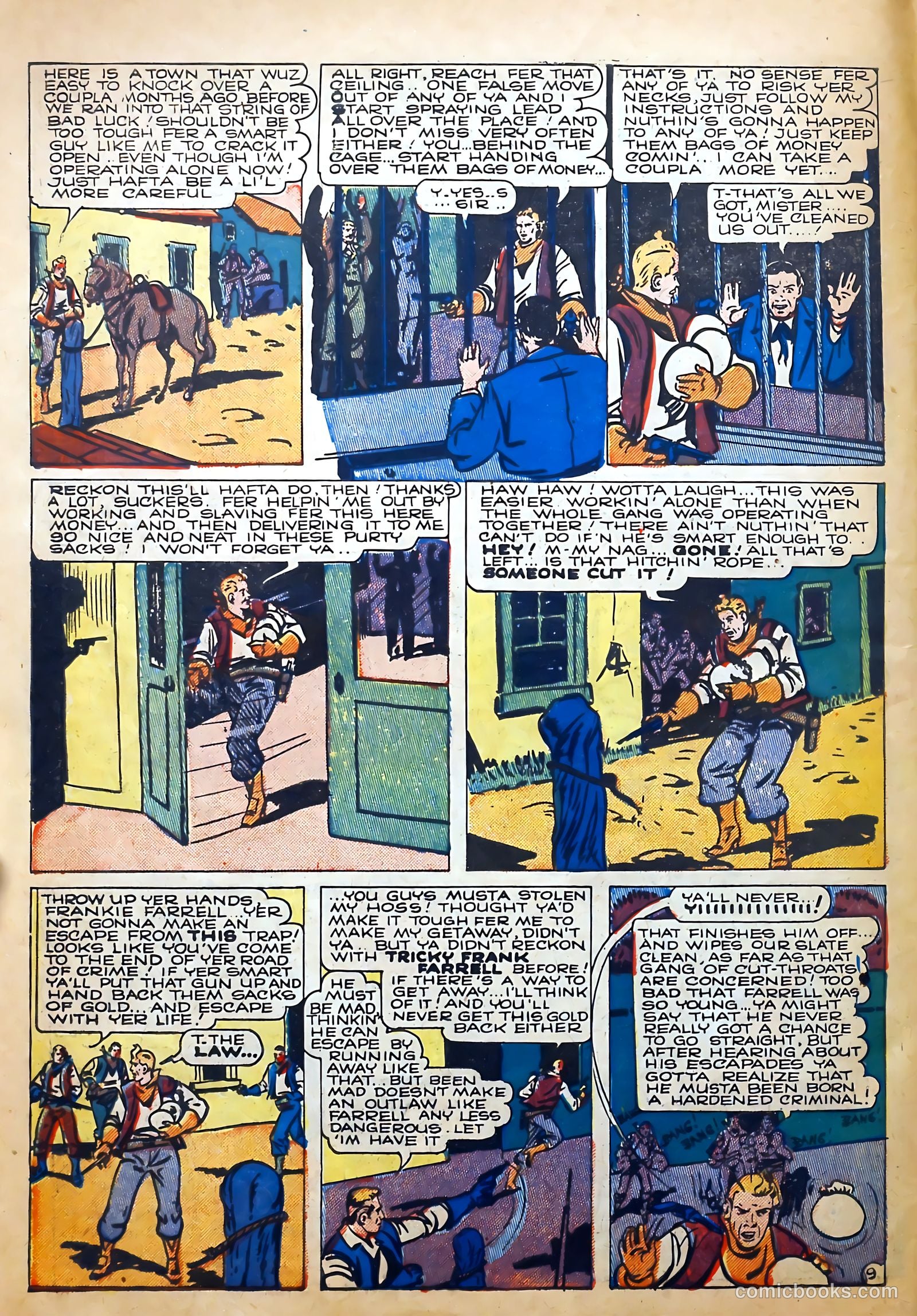 The Outlaws #13 (1953) — page 10 of 36