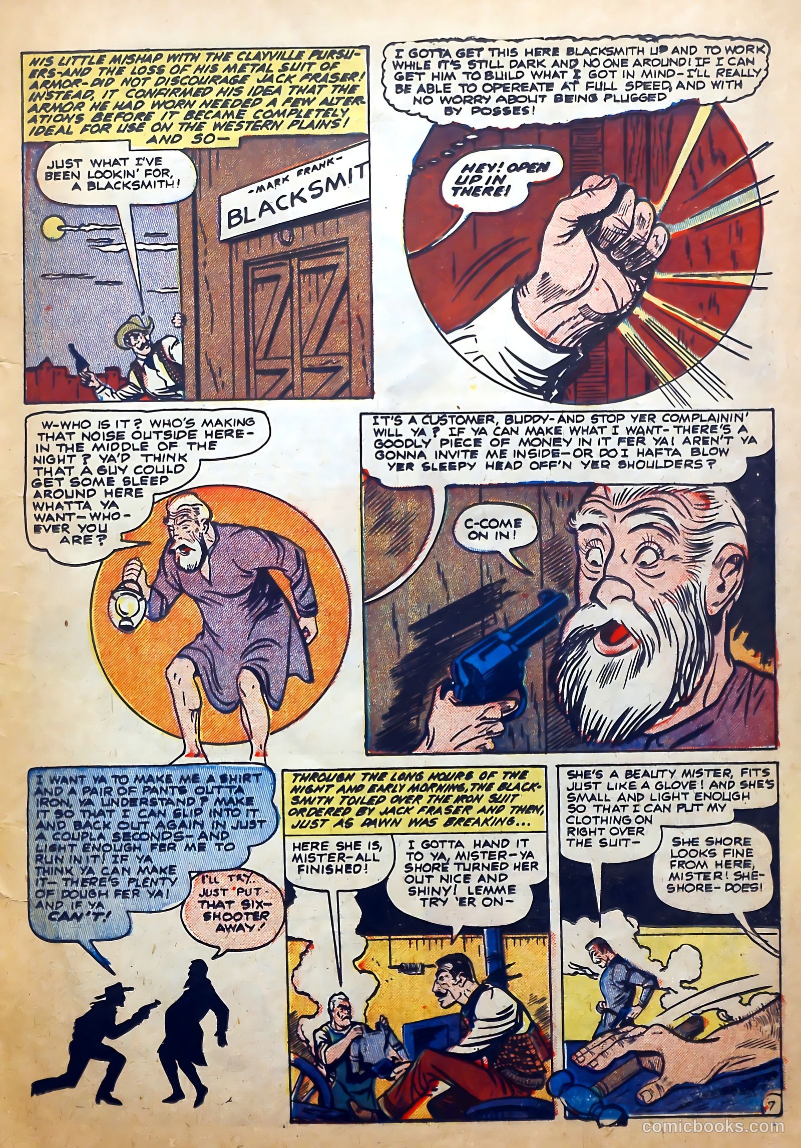 The Outlaws #13 (1953) — page 17 of 36