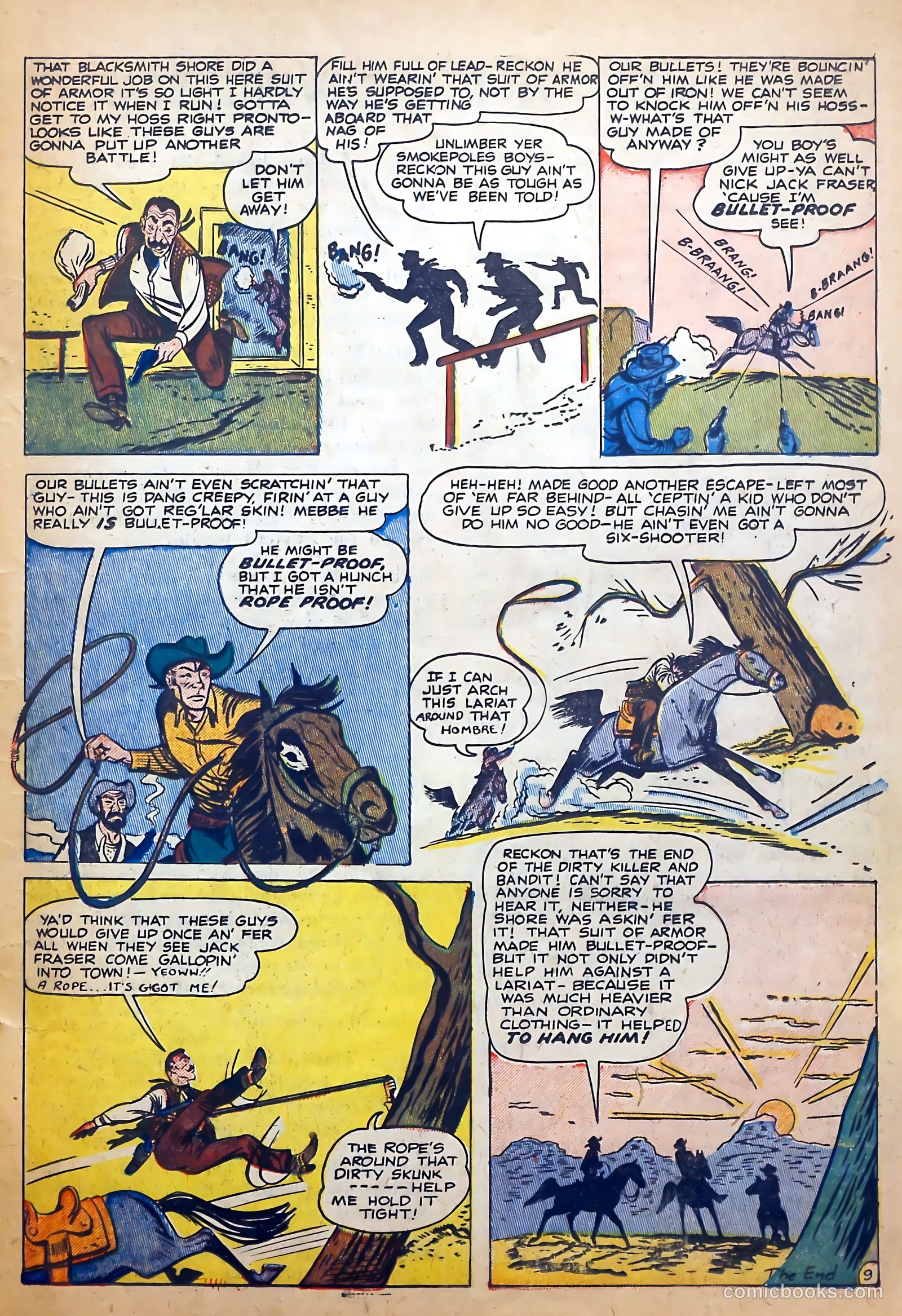 The Outlaws #13 (1953) — page 19 of 36