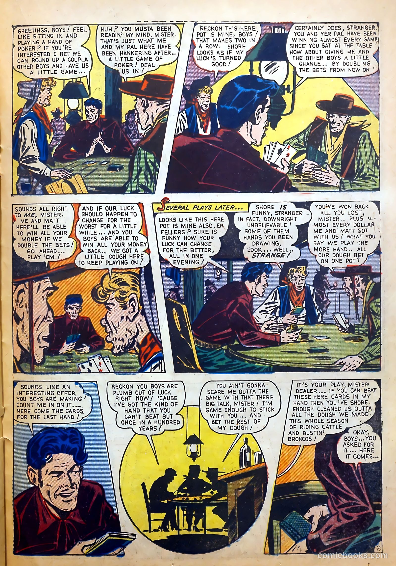The Outlaws #13 (1953) — page 23 of 36