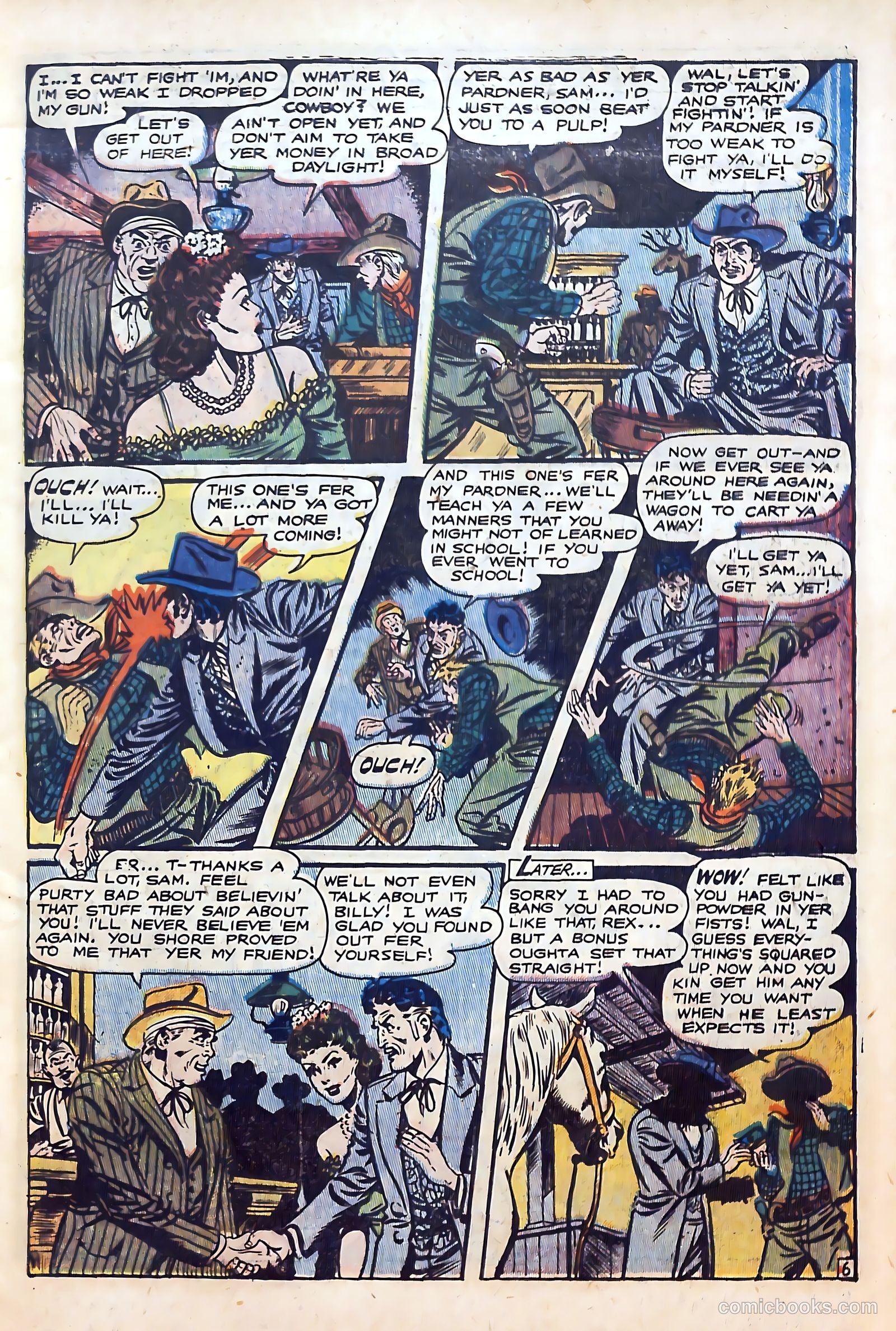 The Outlaws #14 (1954) — page 7 of 36