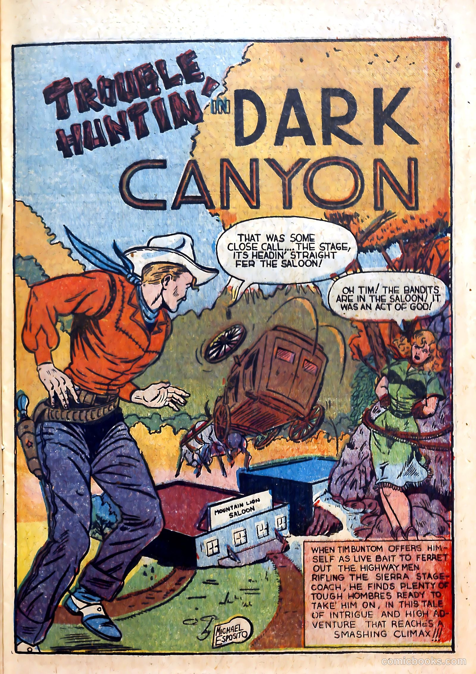 The Outlaws #14 (1954) — page 13 of 36