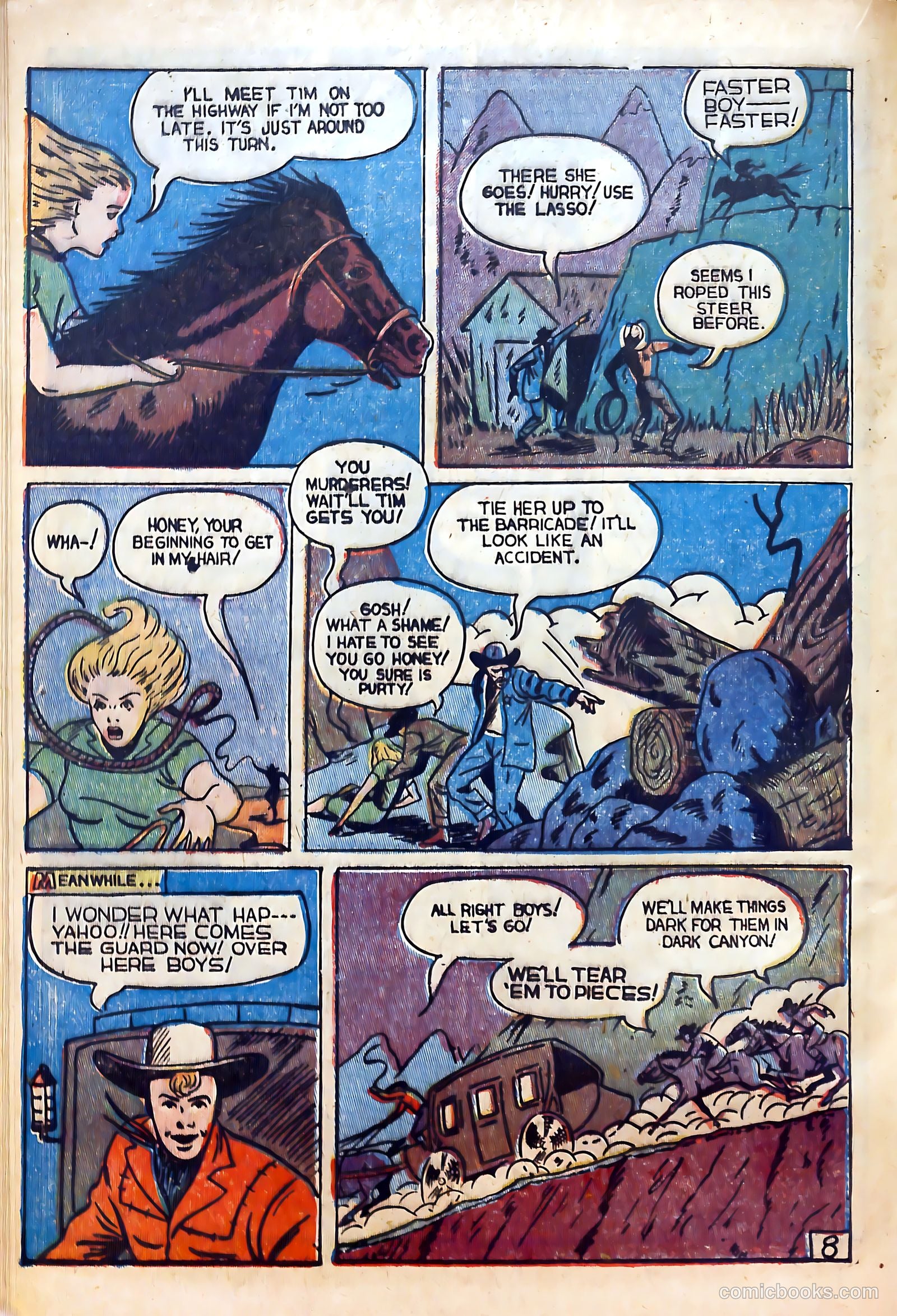 The Outlaws #14 (1954) — page 20 of 36