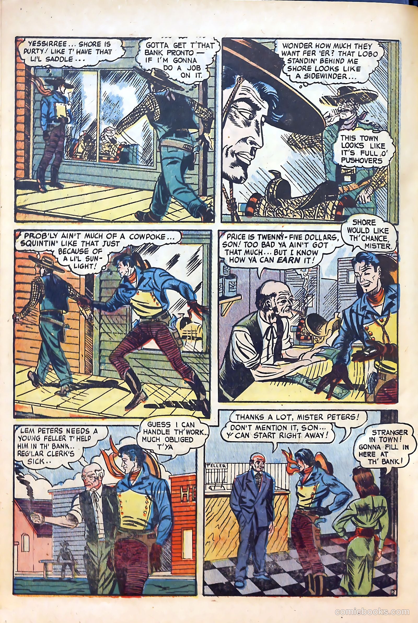 The Outlaws #14 (1954) — page 26 of 36