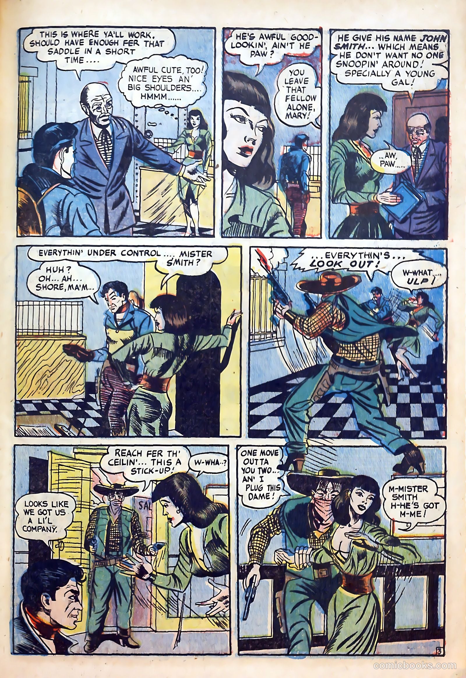 The Outlaws #14 (1954) — page 27 of 36