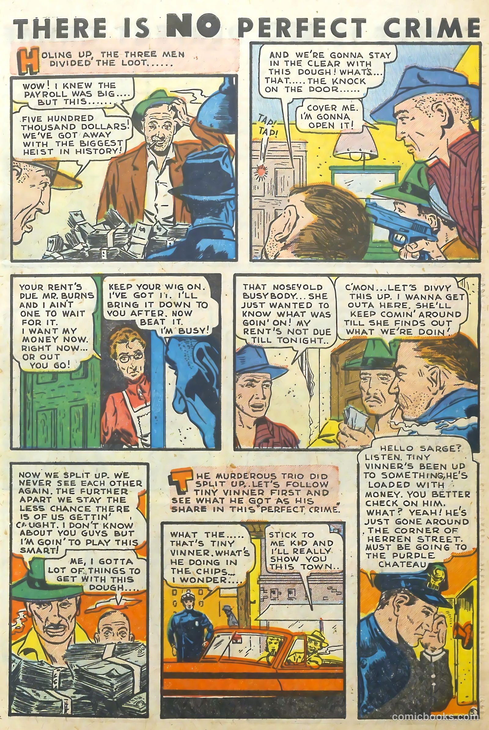 The Perfect Crime #1 (1951) — page 5 of 52
