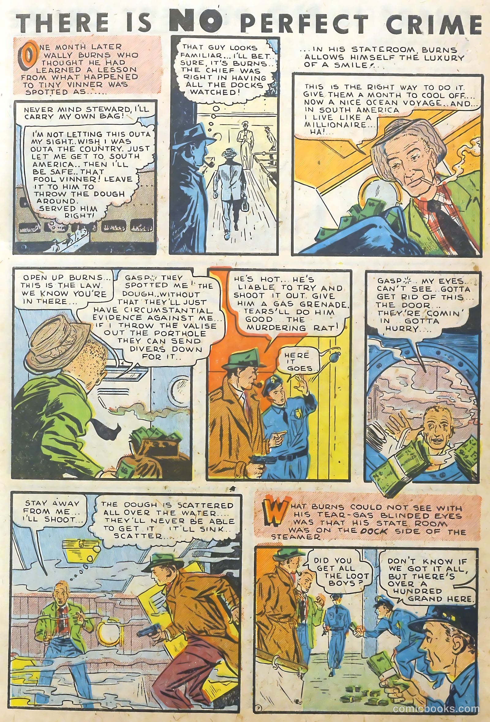 The Perfect Crime #1 (1951) — page 7 of 52