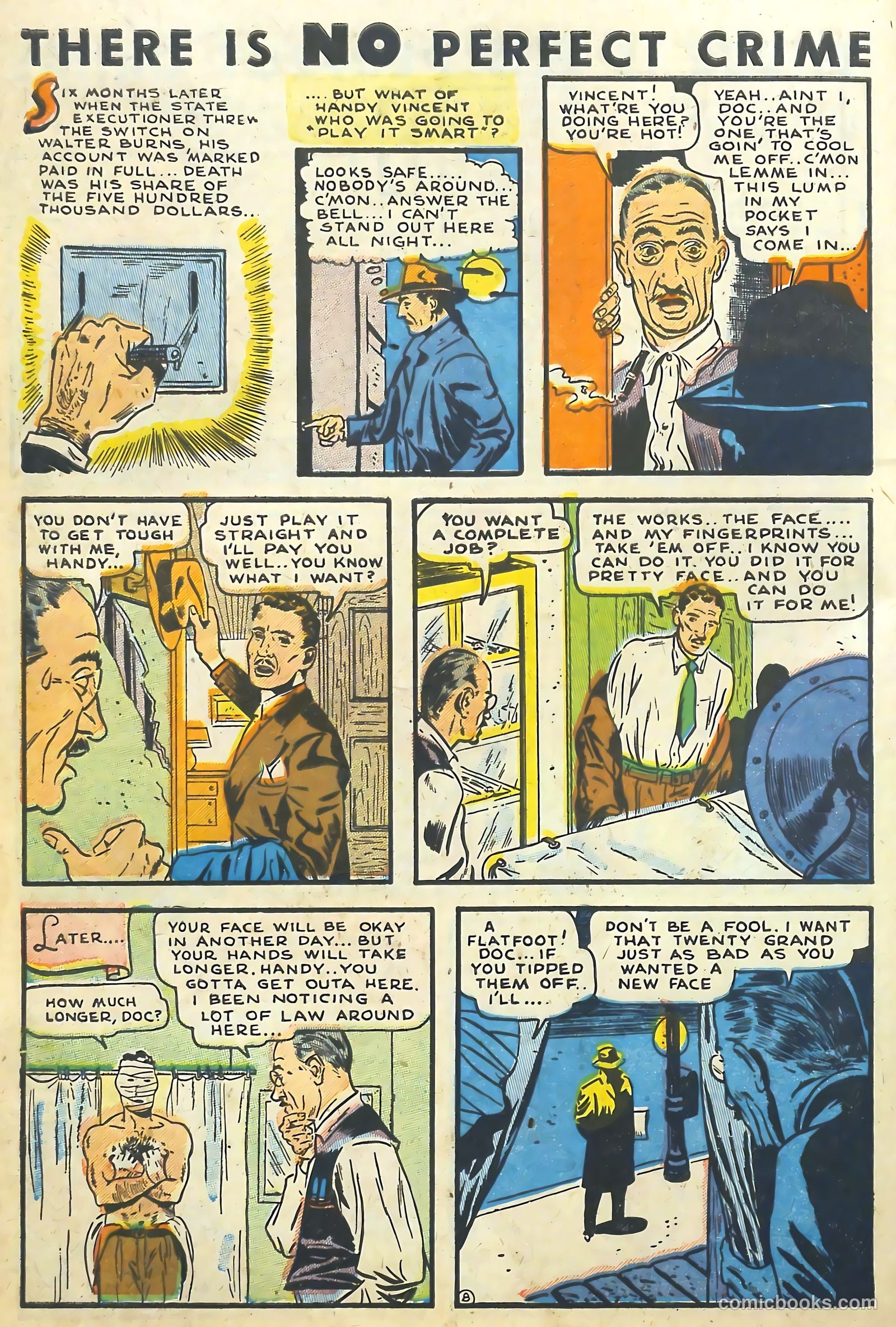 The Perfect Crime #1 (1951) — page 8 of 52