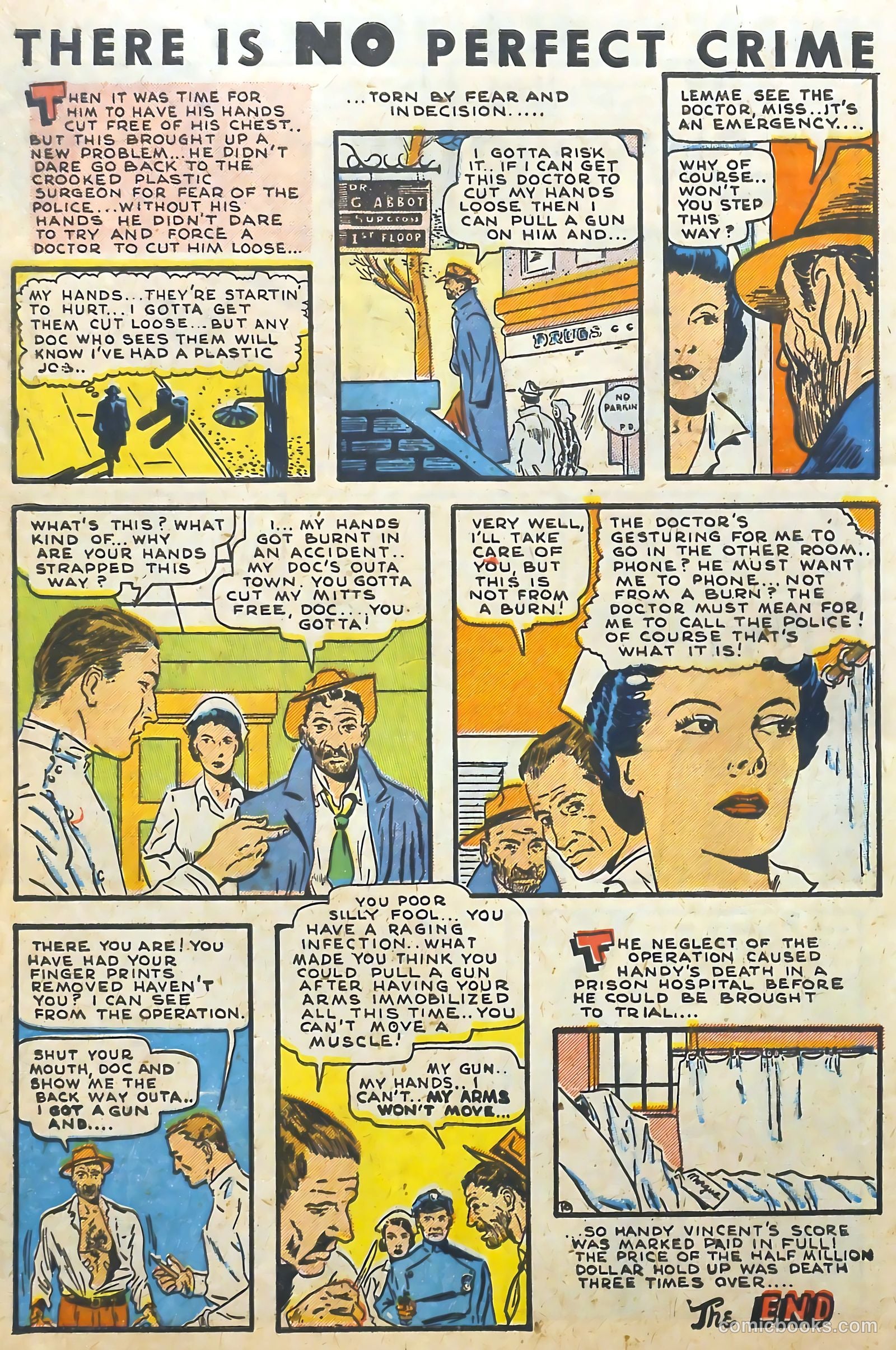 The Perfect Crime #1 (1951) — page 10 of 52