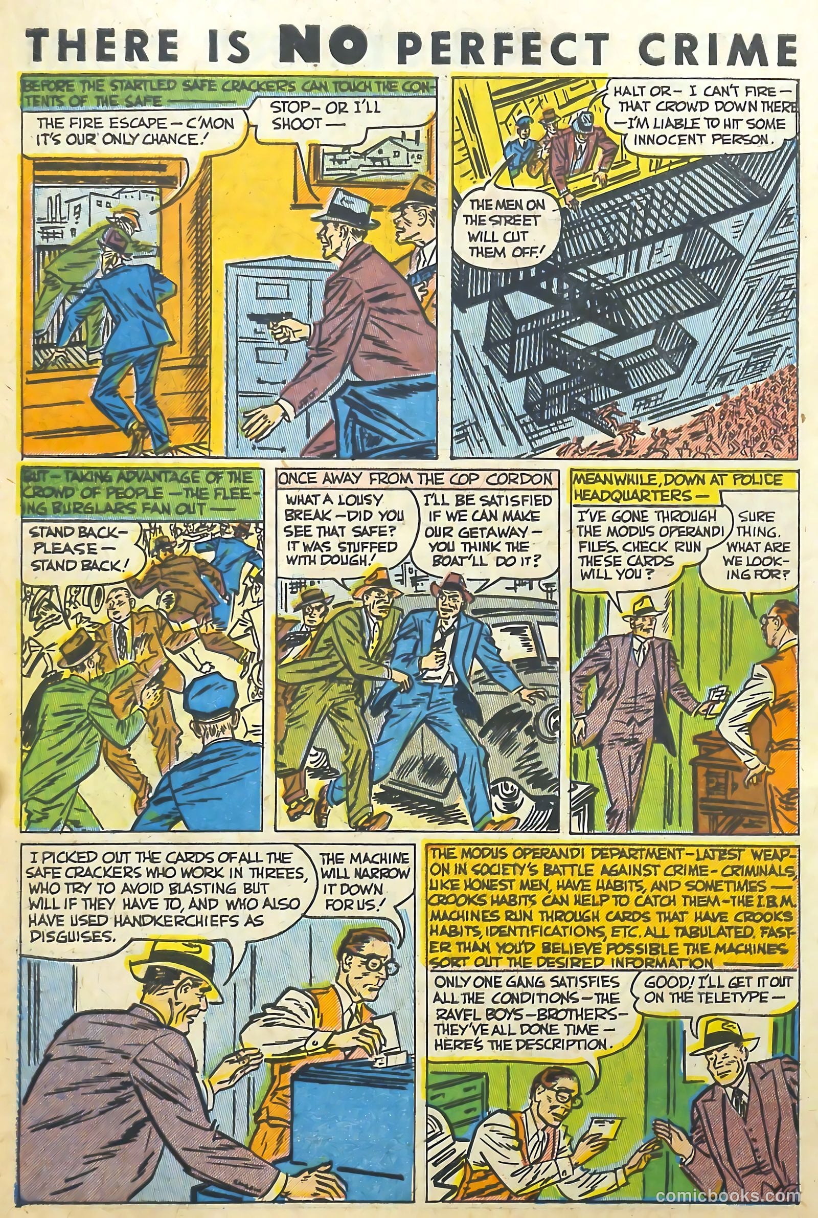 The Perfect Crime #1 (1951) — page 14 of 52