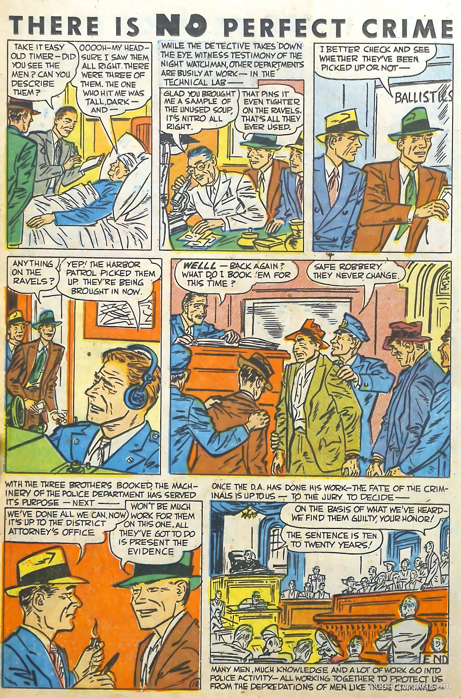The Perfect Crime #1 (1951) — page 16 of 52