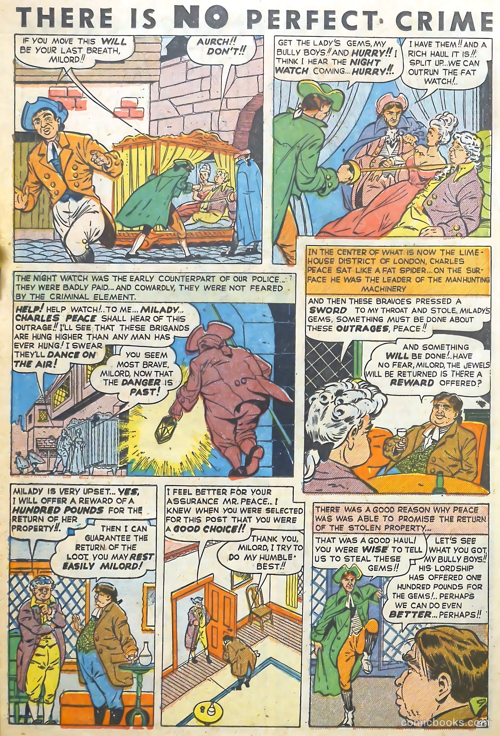 The Perfect Crime #1 (1951) — page 22 of 52