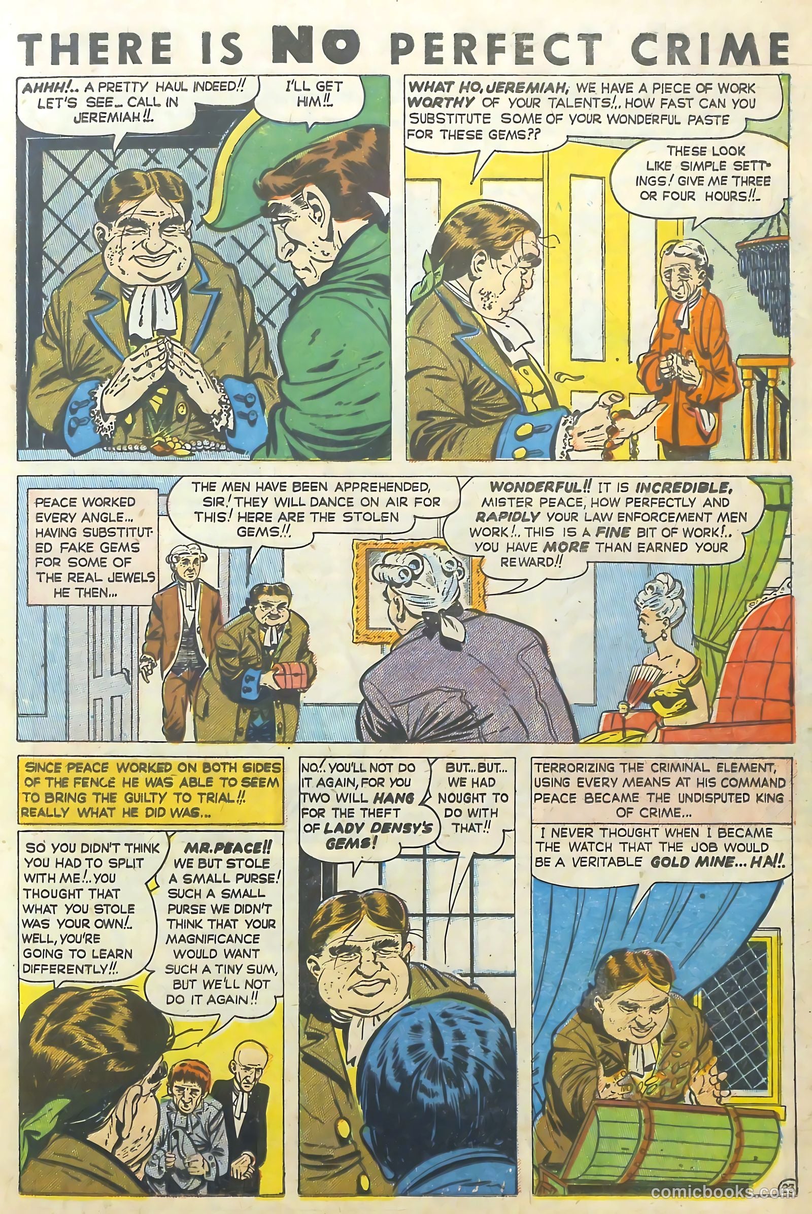 The Perfect Crime #1 (1951) — page 23 of 52