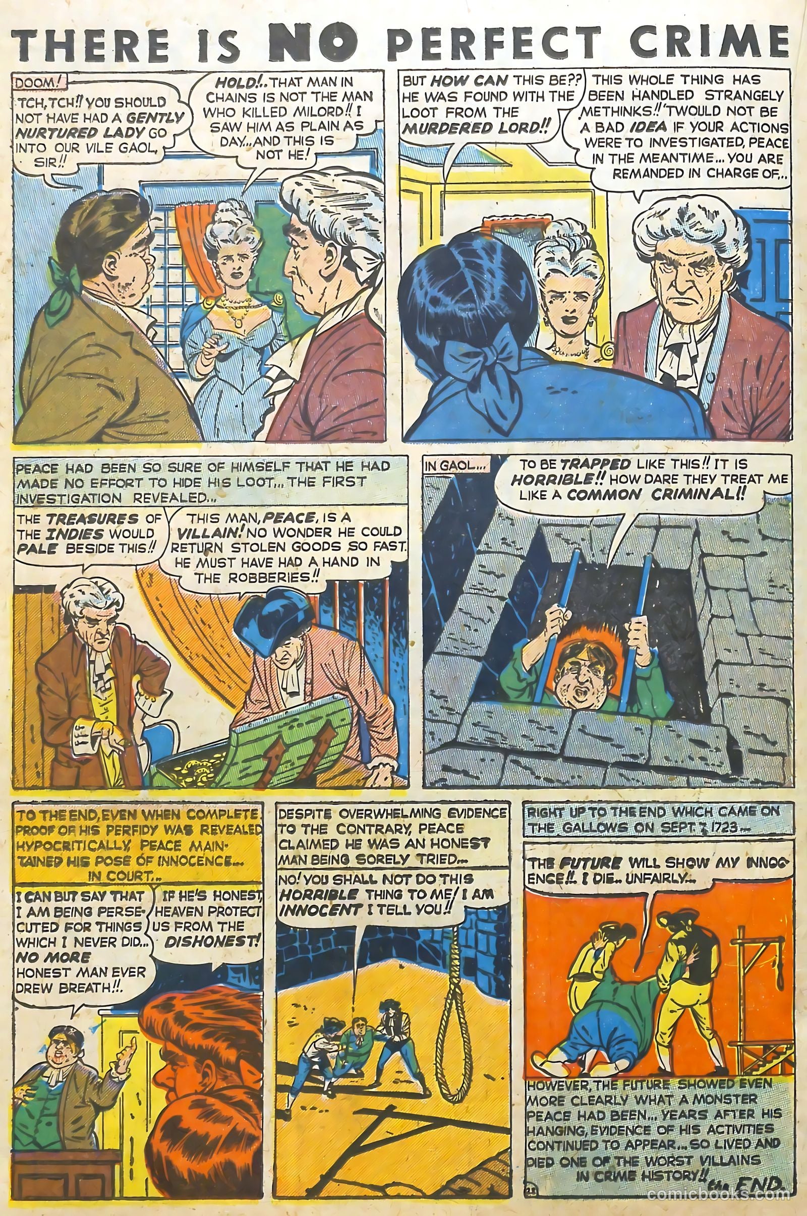 The Perfect Crime #1 (1951) — page 28 of 52